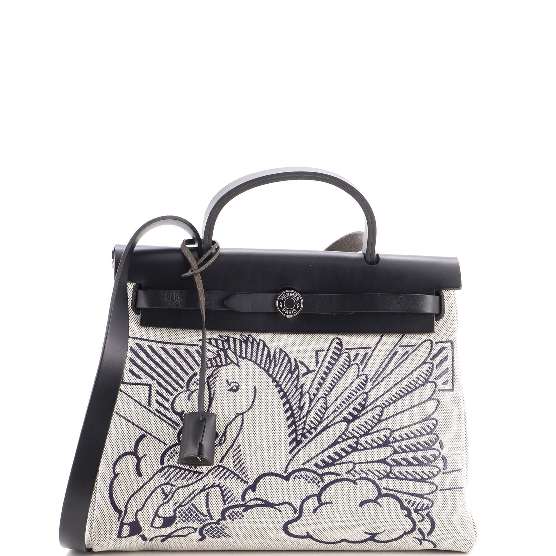 Herbag Zip Pegase Pop Toile and Leather 31