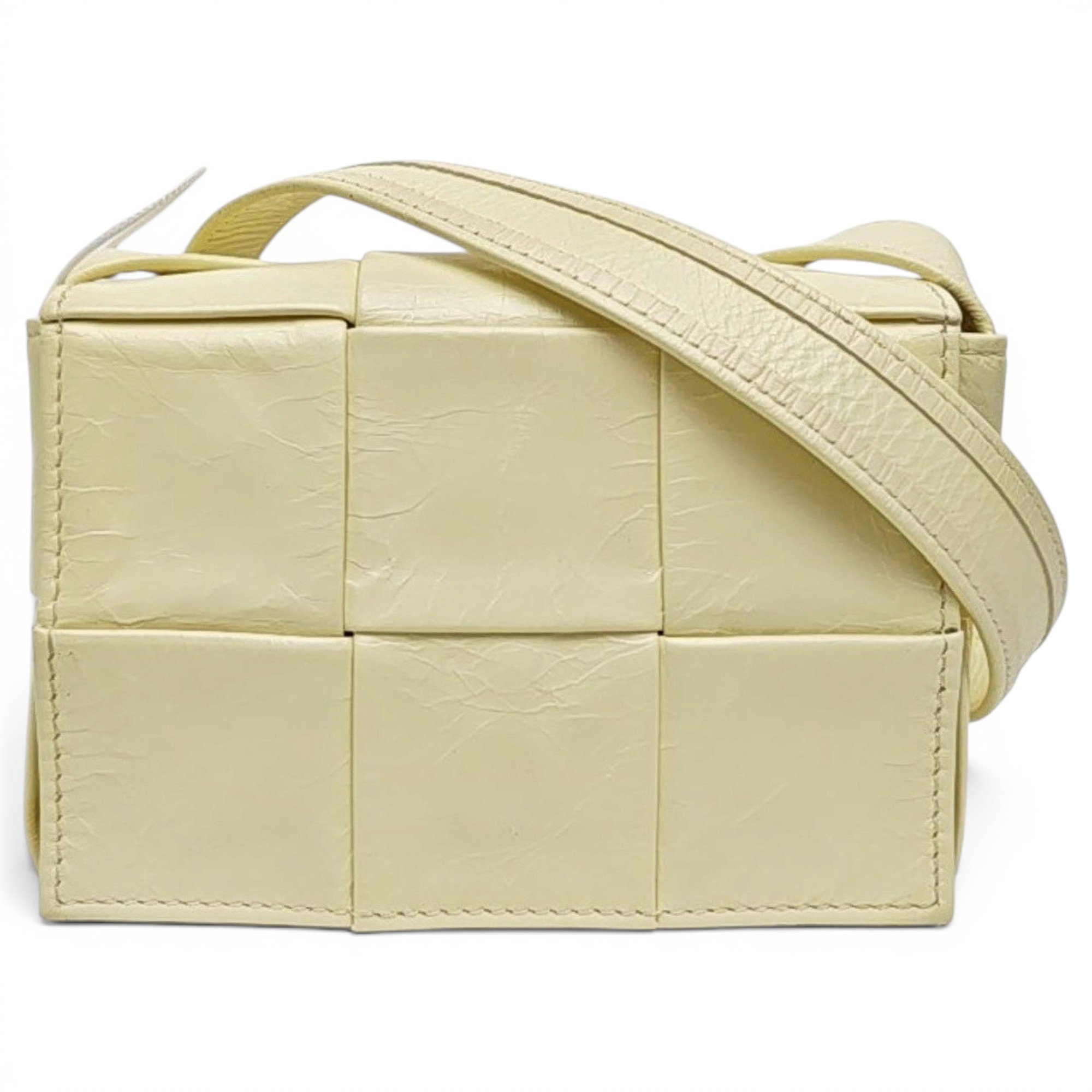 Brick Cassette leather handbag