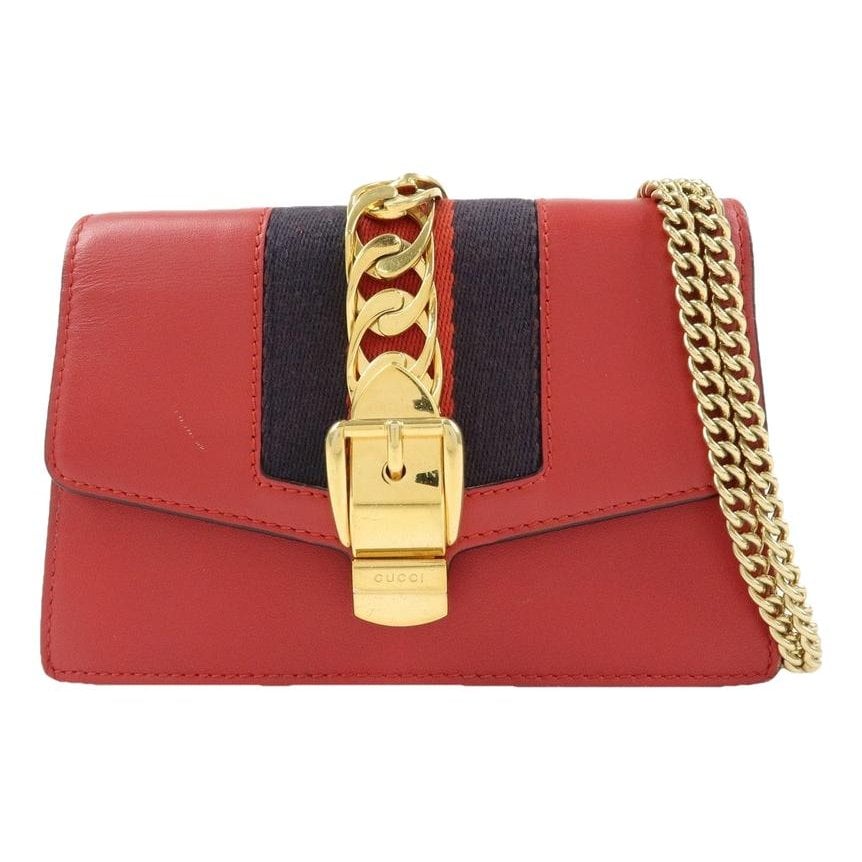 Leather handbag
