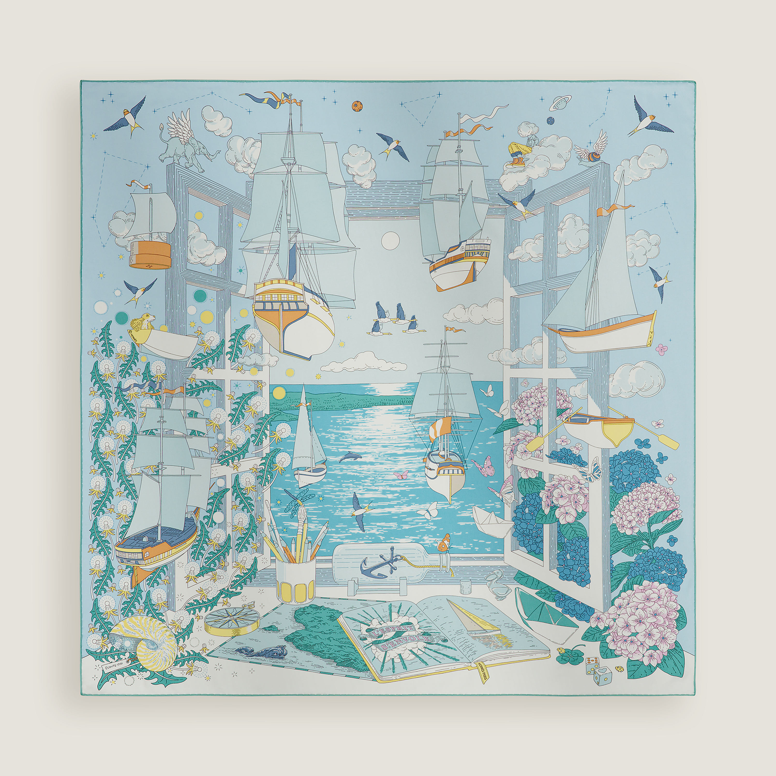L'Esprit s'Envole scarf 90