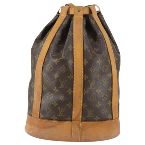 Randonnée leather handbag