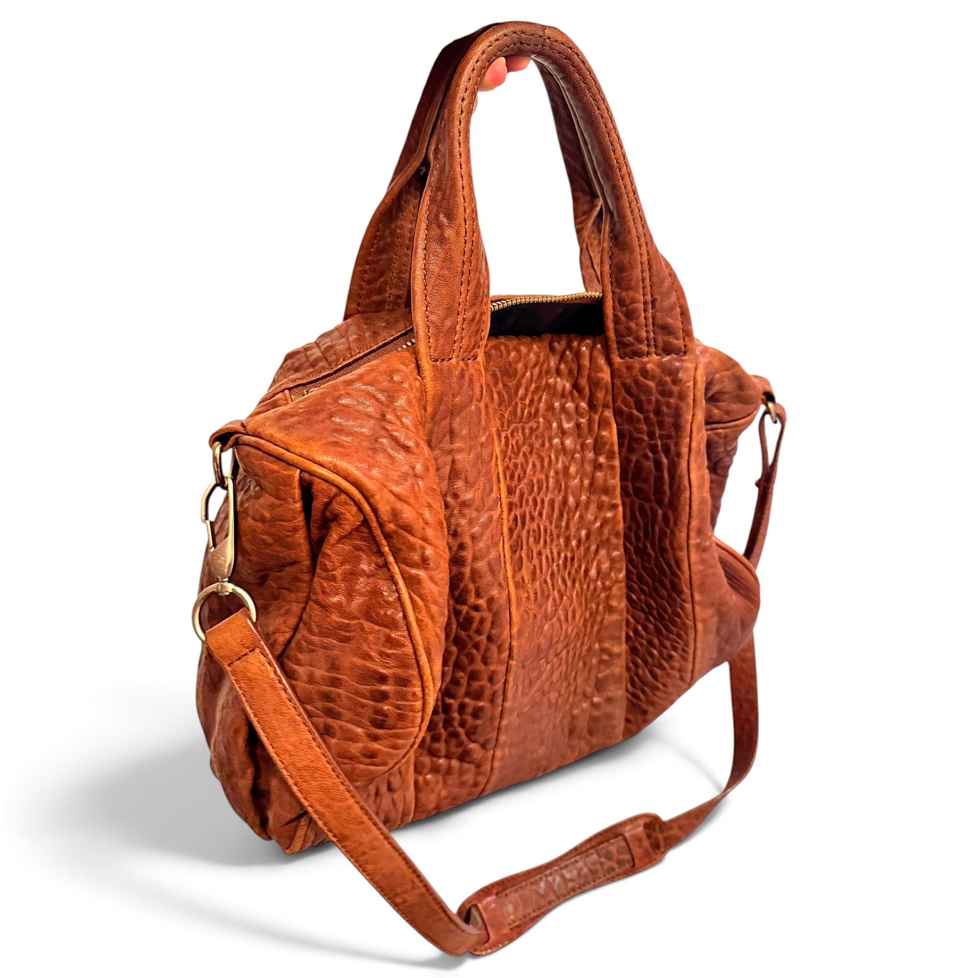Rocco leather handbag