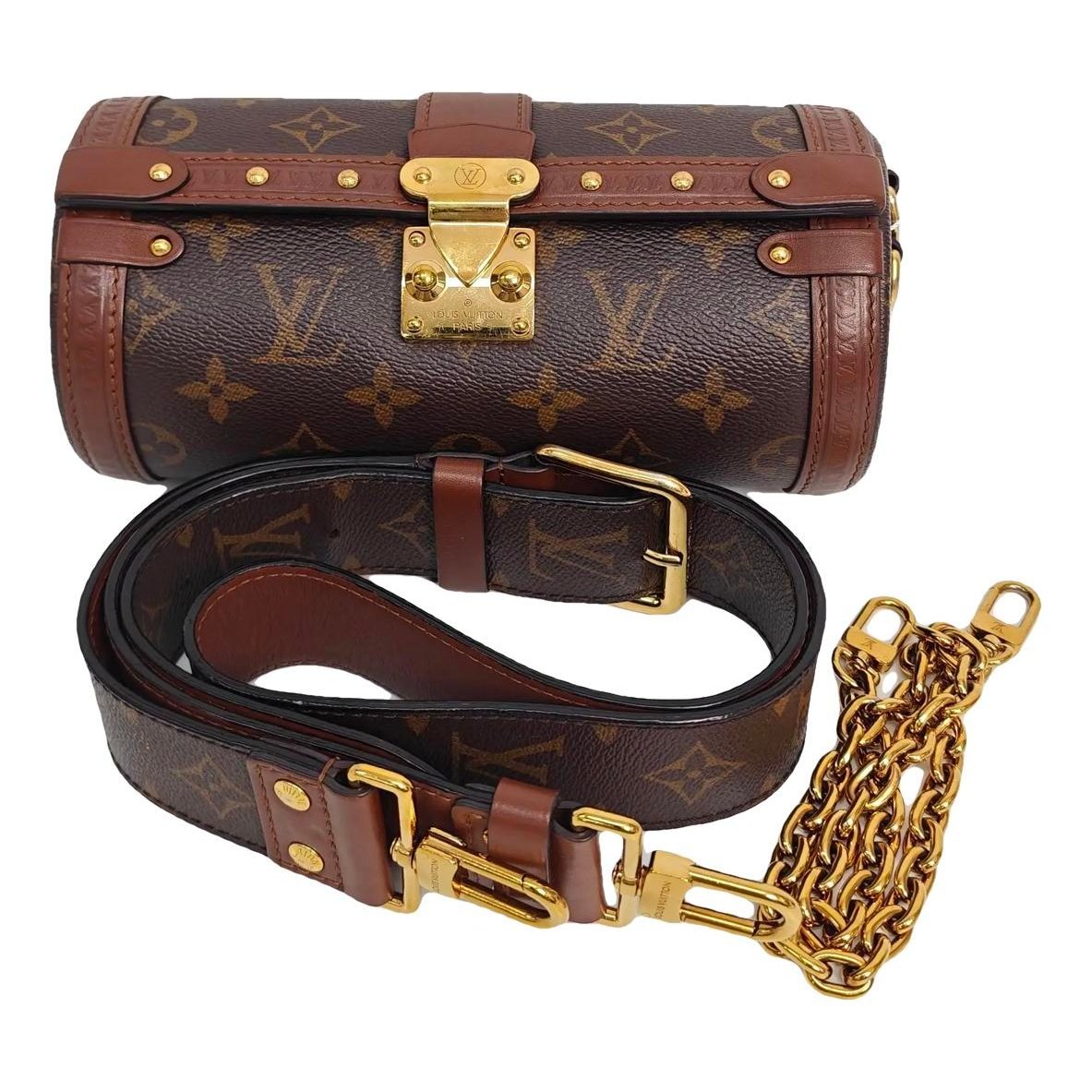 Papillon Trunk vinyl handbag