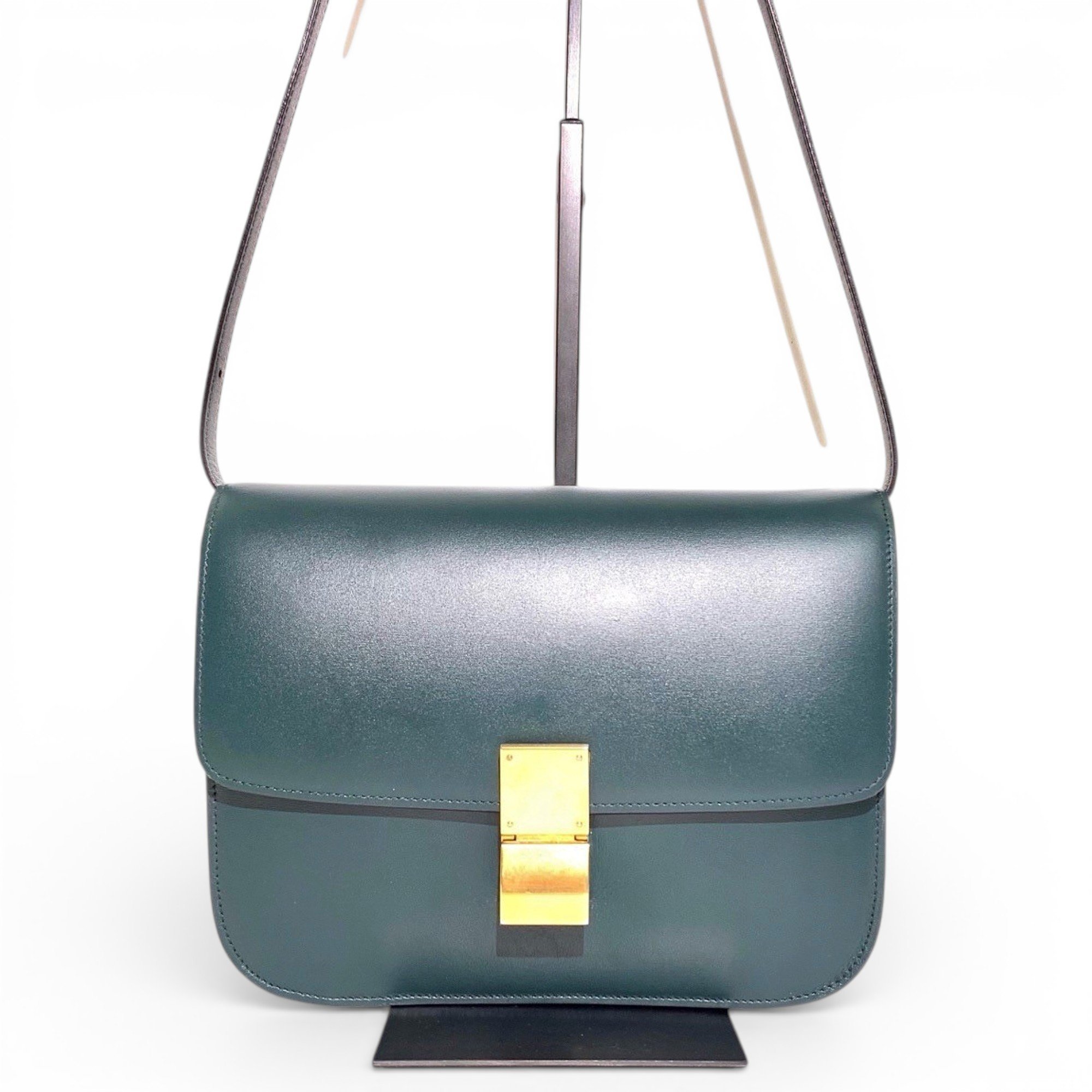 Classic leather handbag