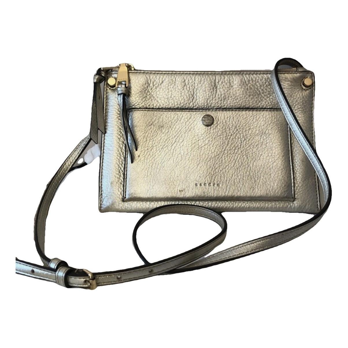 Leather crossbody bag