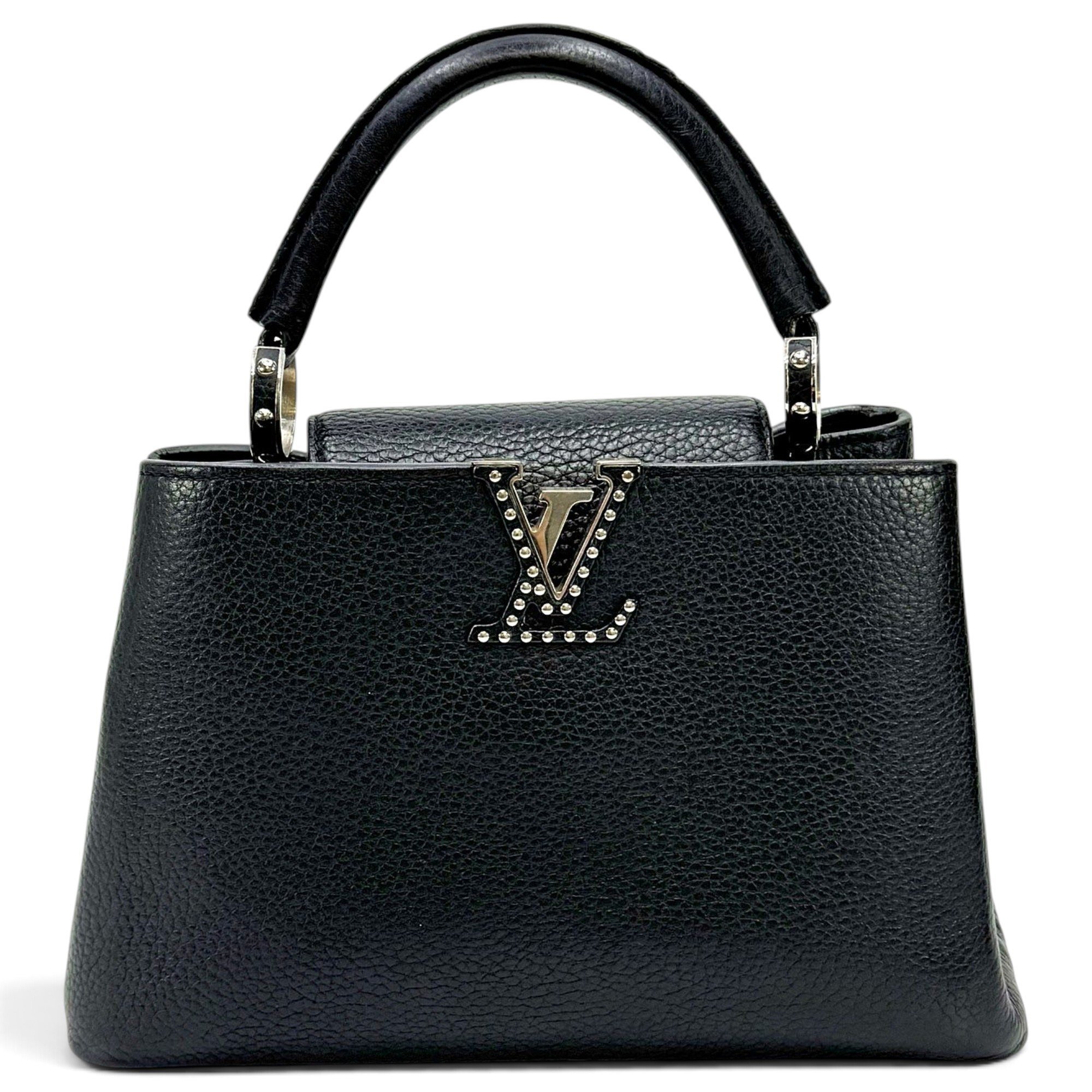 Capucines leather handbag