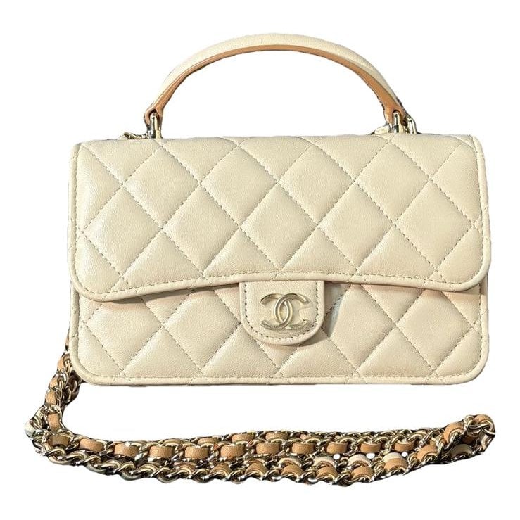 Timeless Classique Top Handle leather handbag