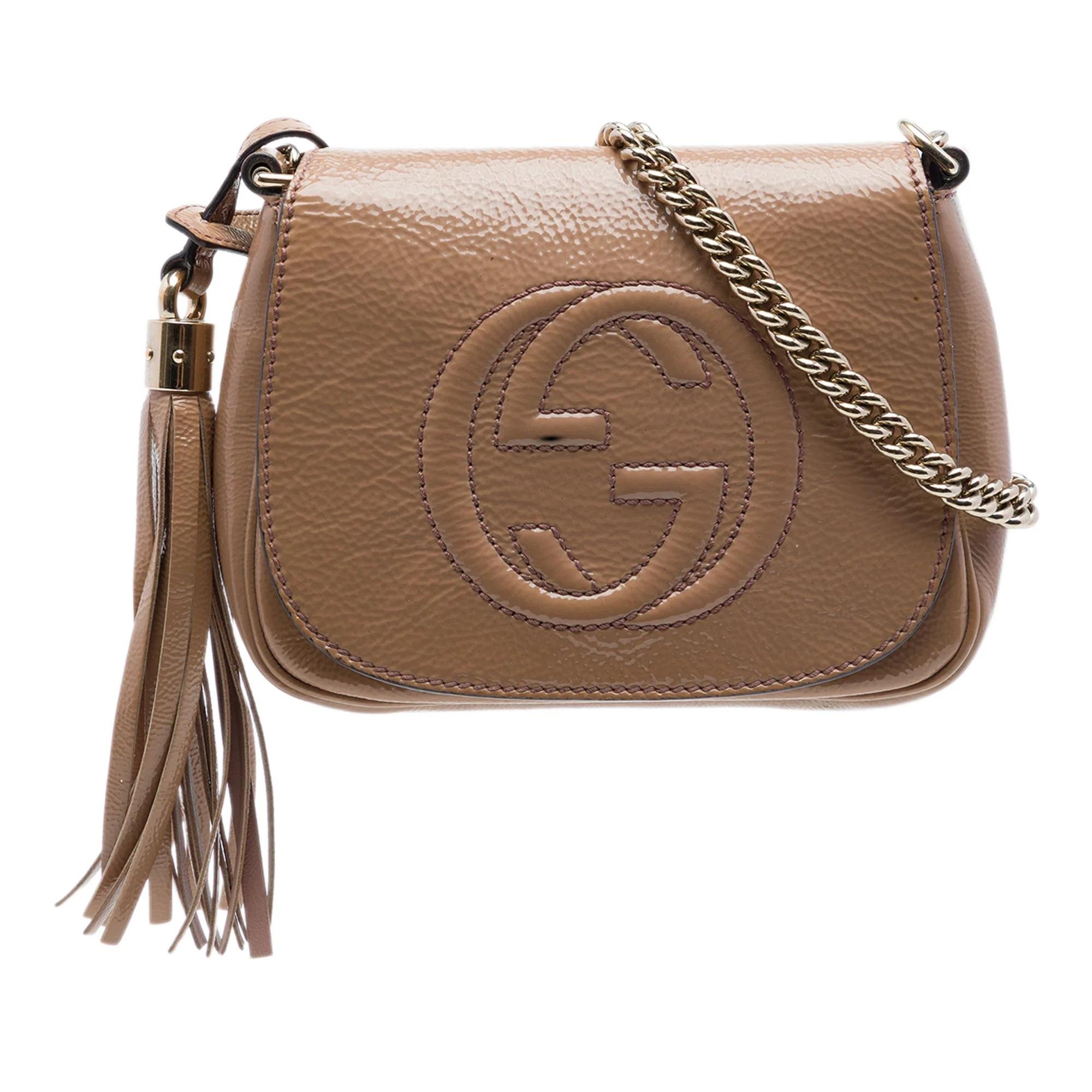Soho Chain patent leather bag