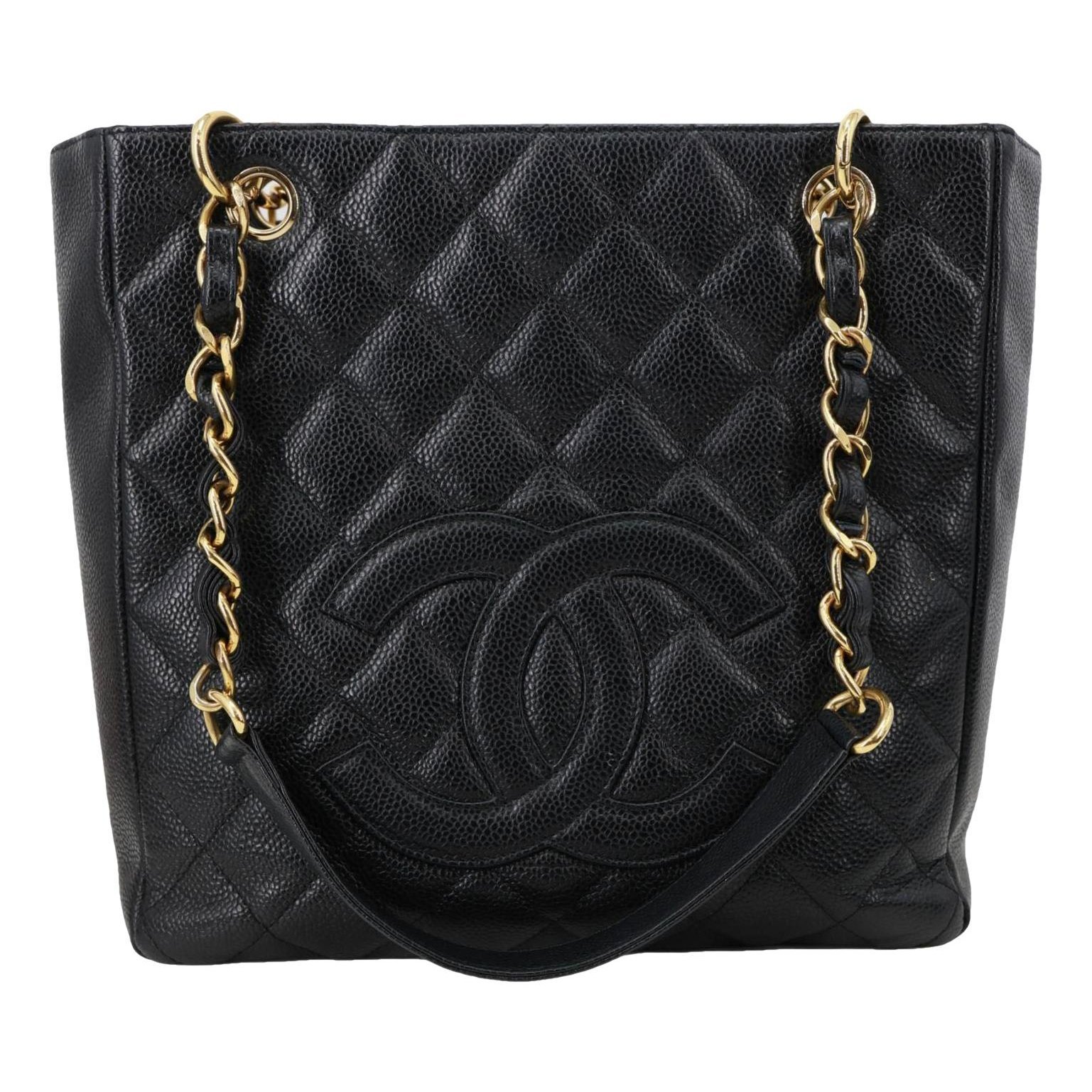 Leather tote