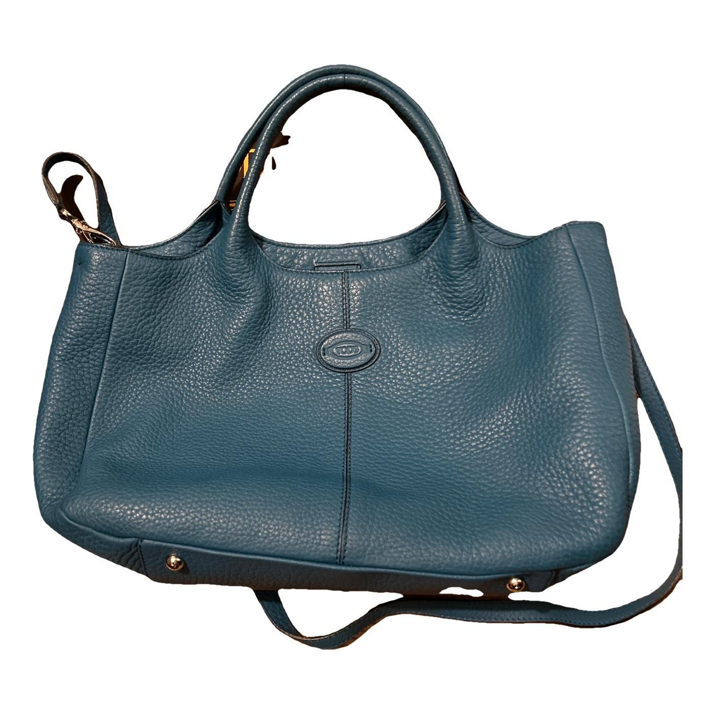 Shopping Media leather crossbody bag