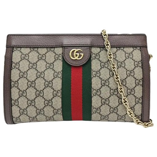 Ophidia leather handbag