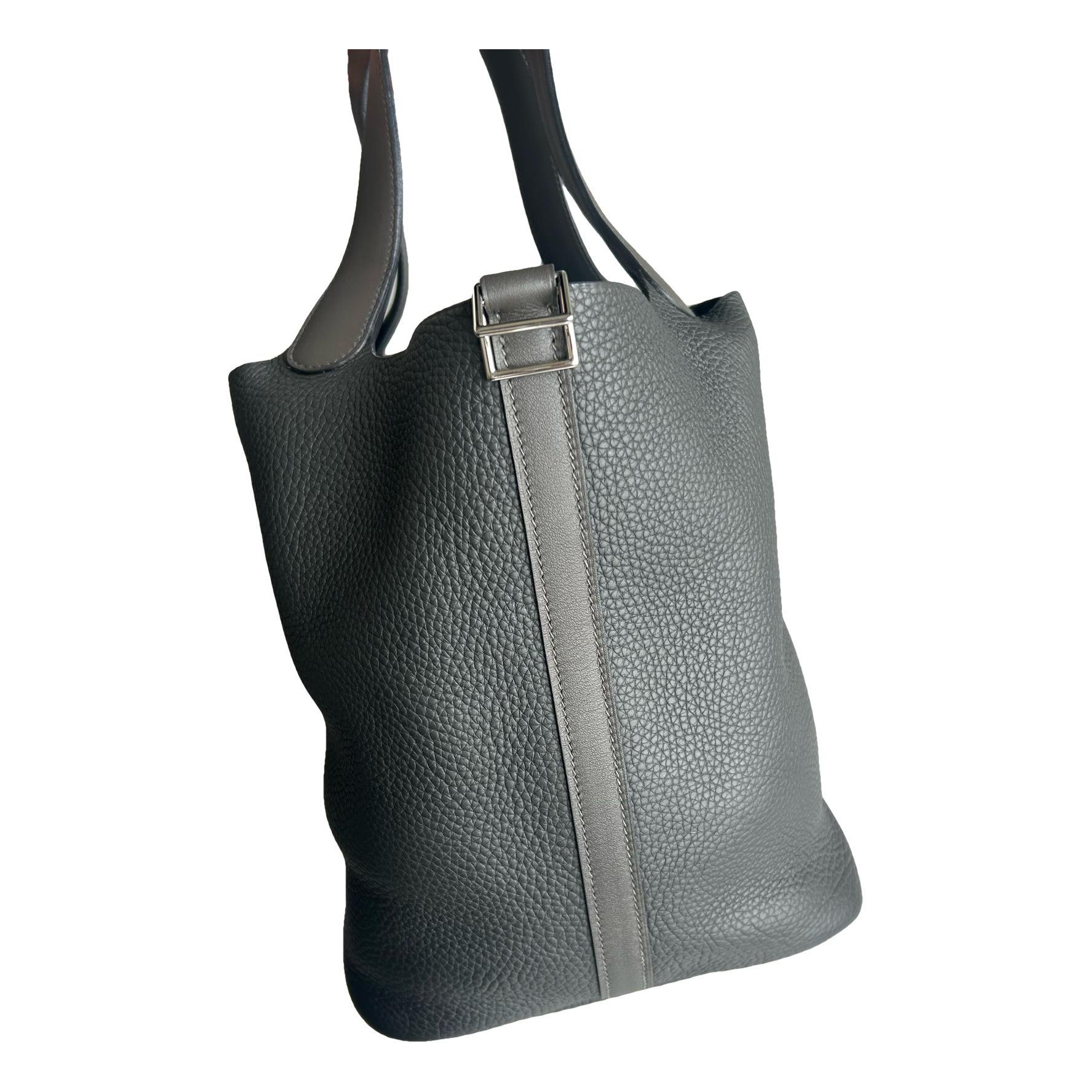 Picotin leather handbag