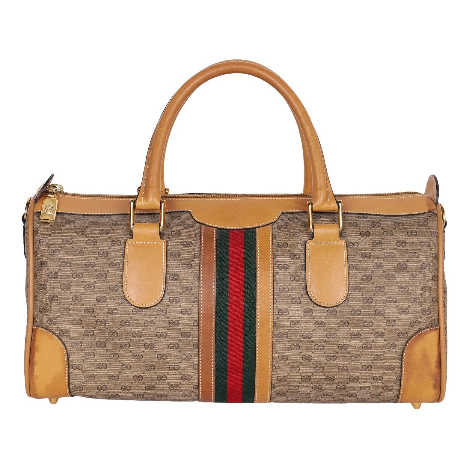 Ophidia leather satchel