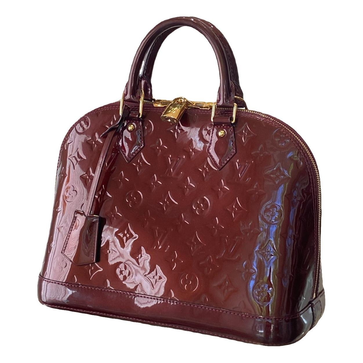 Alma patent leather handbag