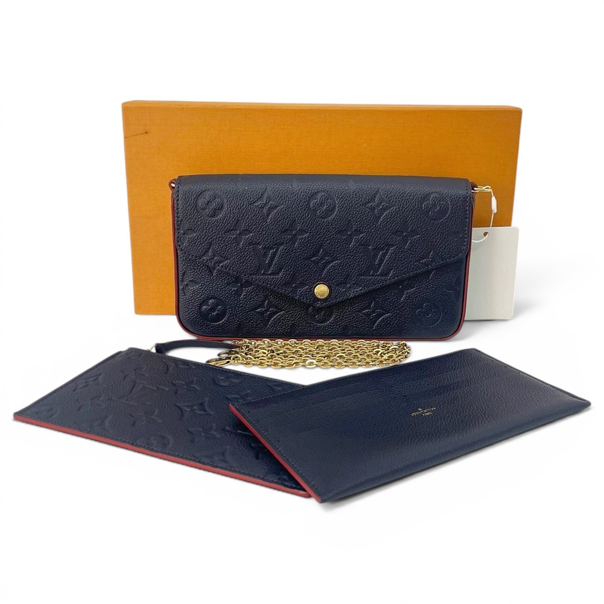 Leather handbag