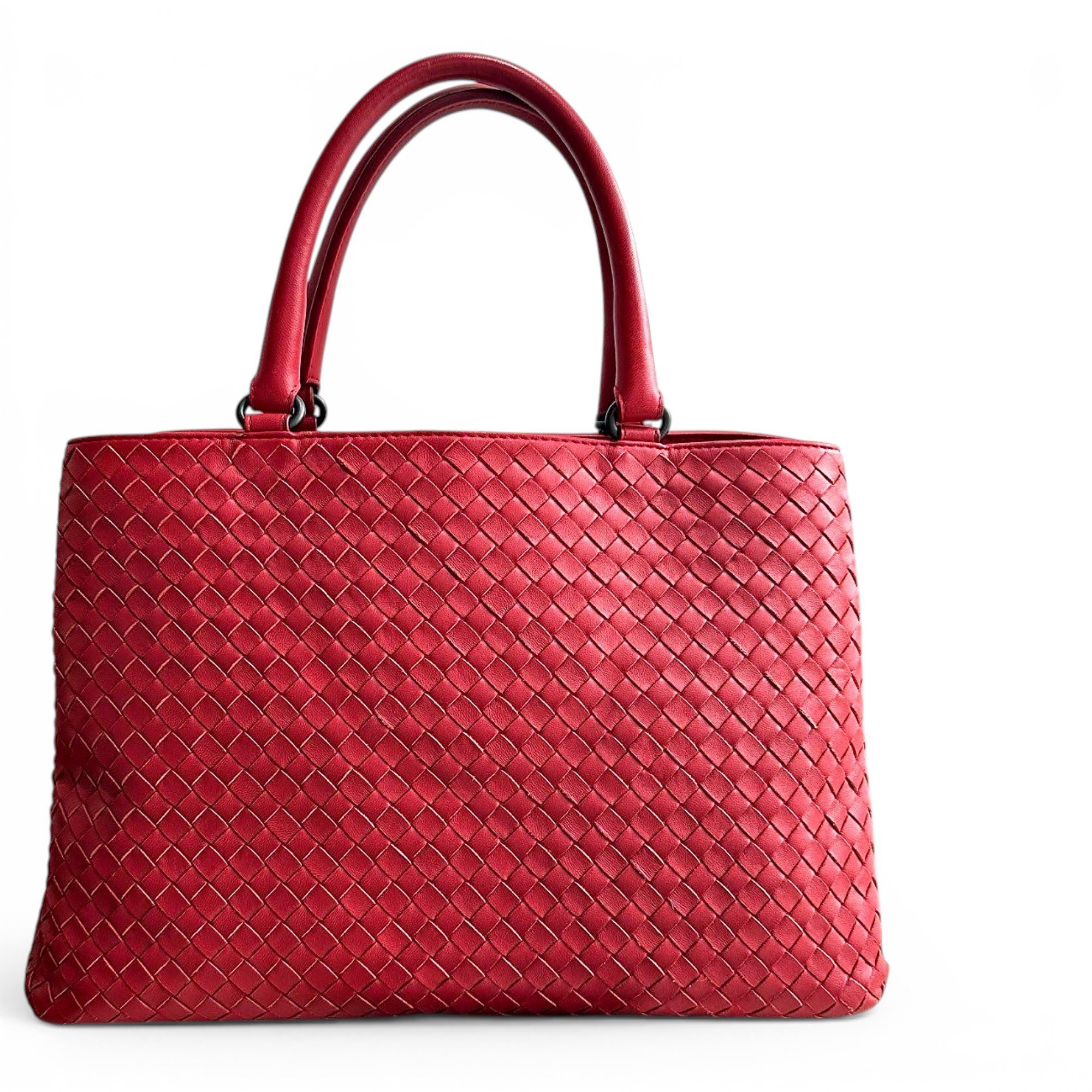 Leather tote