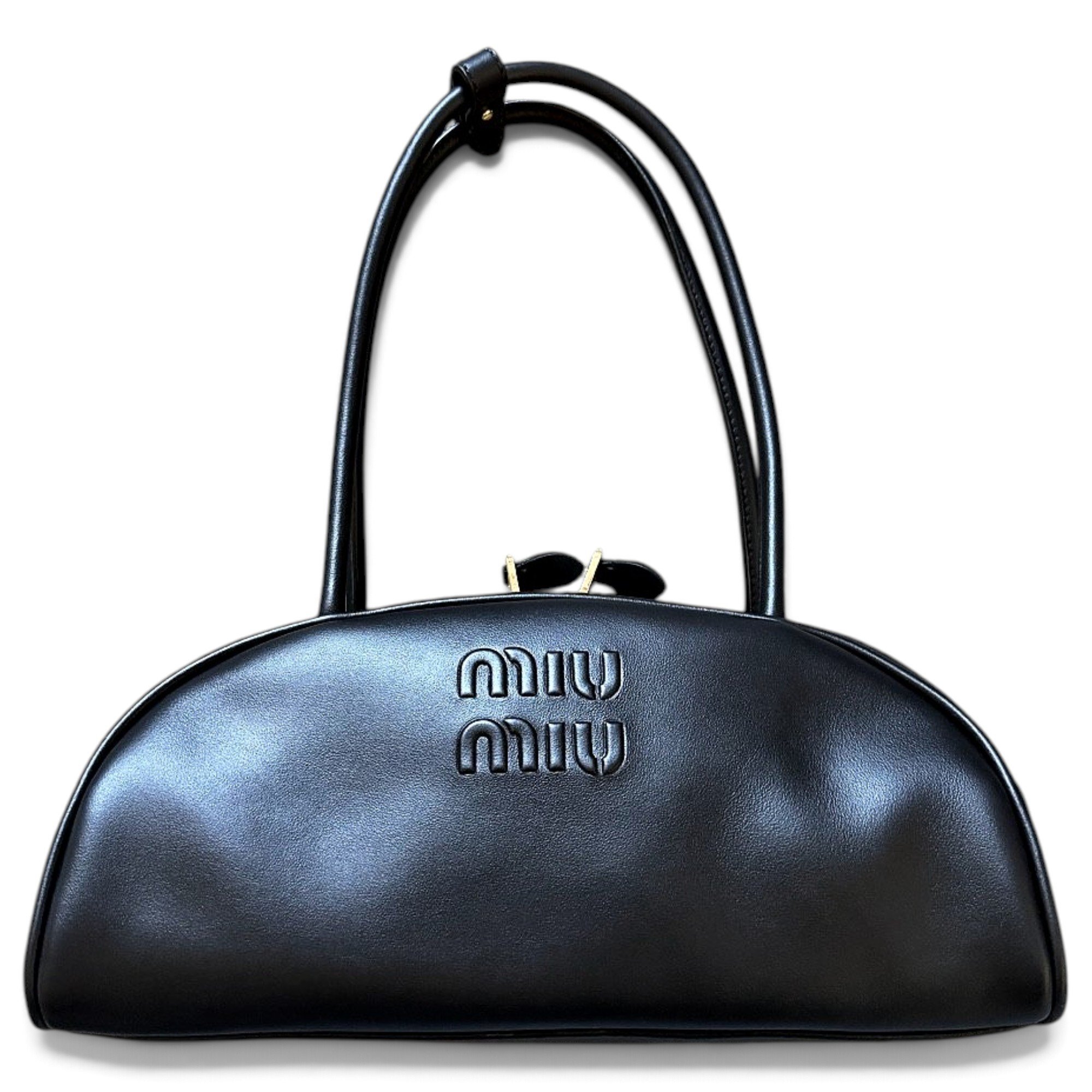 Beau leather handbag