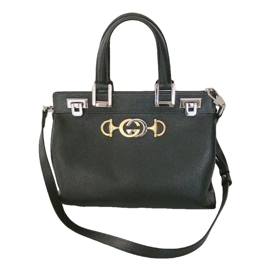 Zumi leather handbag