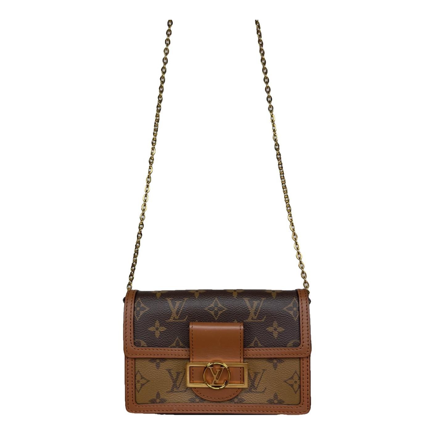 Louis Vuitton Dauphine leather handbag