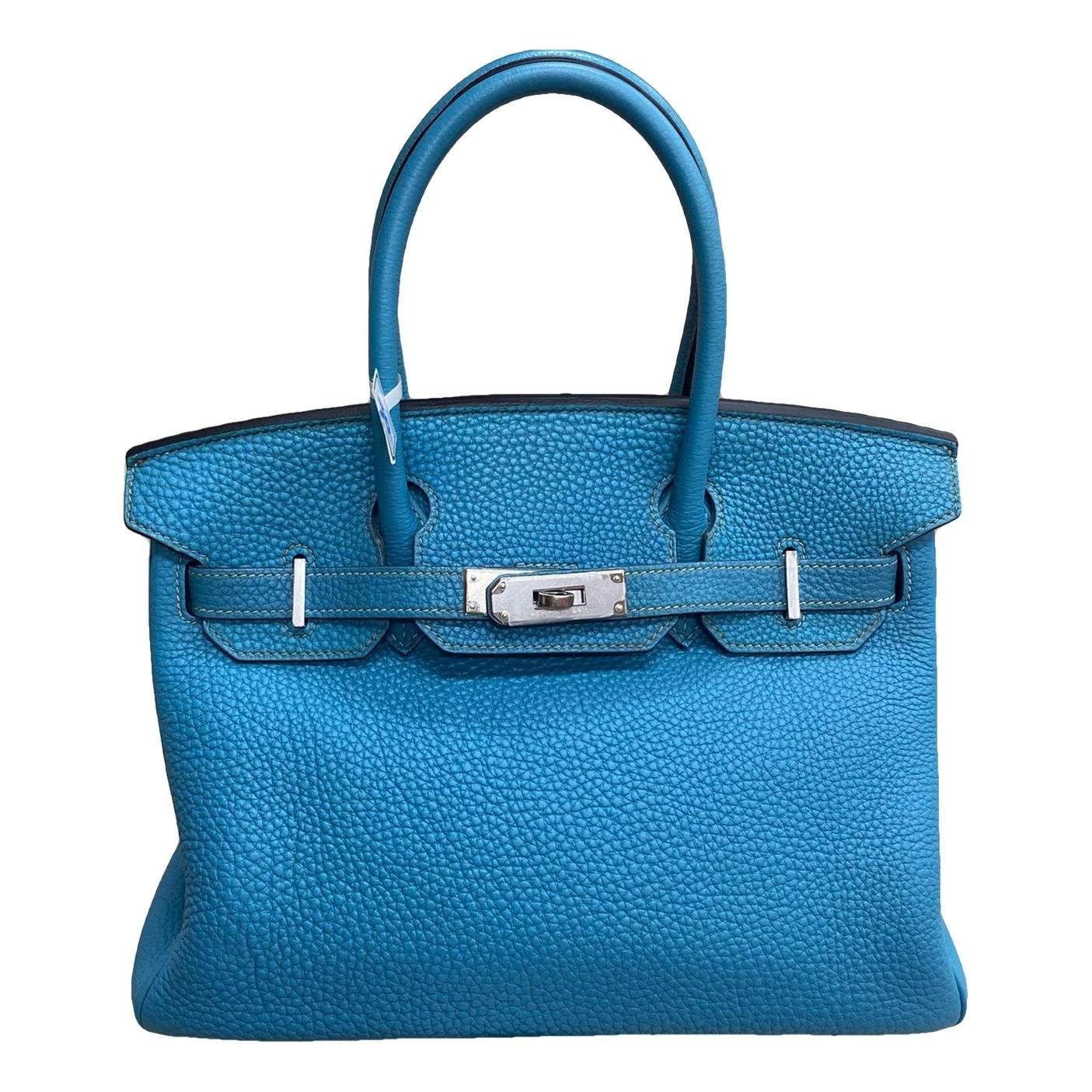 Birkin 30 leather handbag