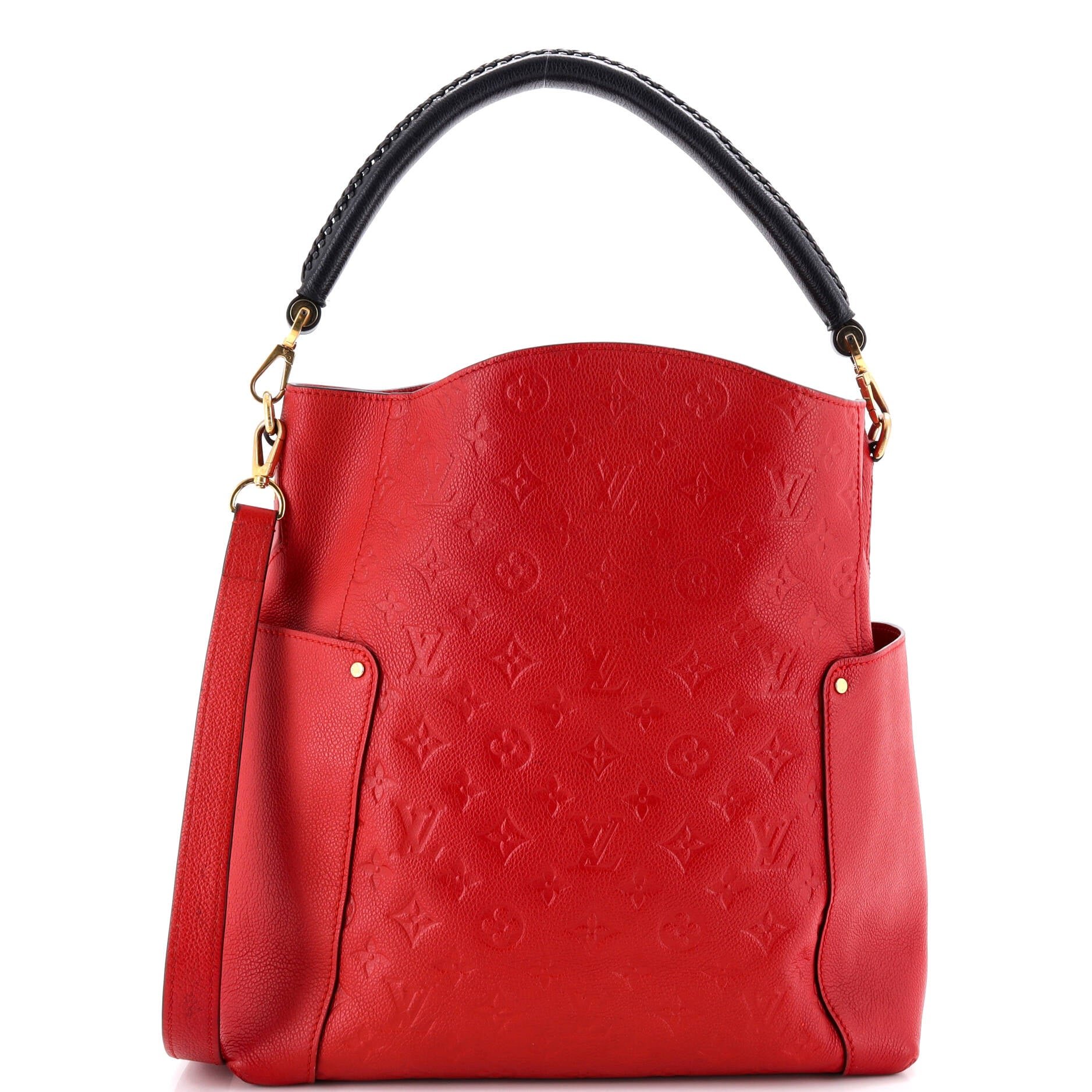 Louis Vuitton Bagatelle Hobo Monogram Empreinte Leather