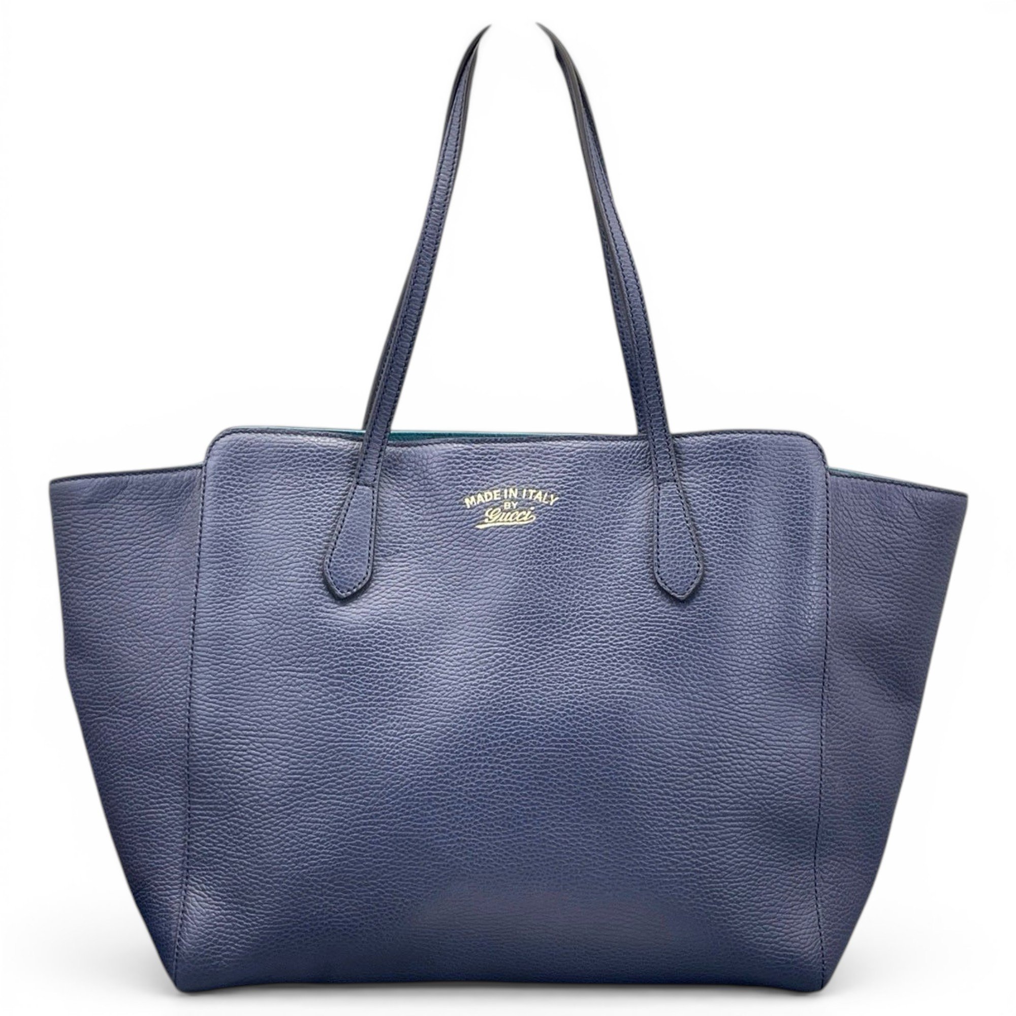 Swing leather handbag