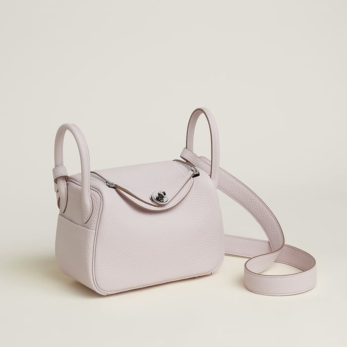 Mauve Pâle Lindy II Mini Bag