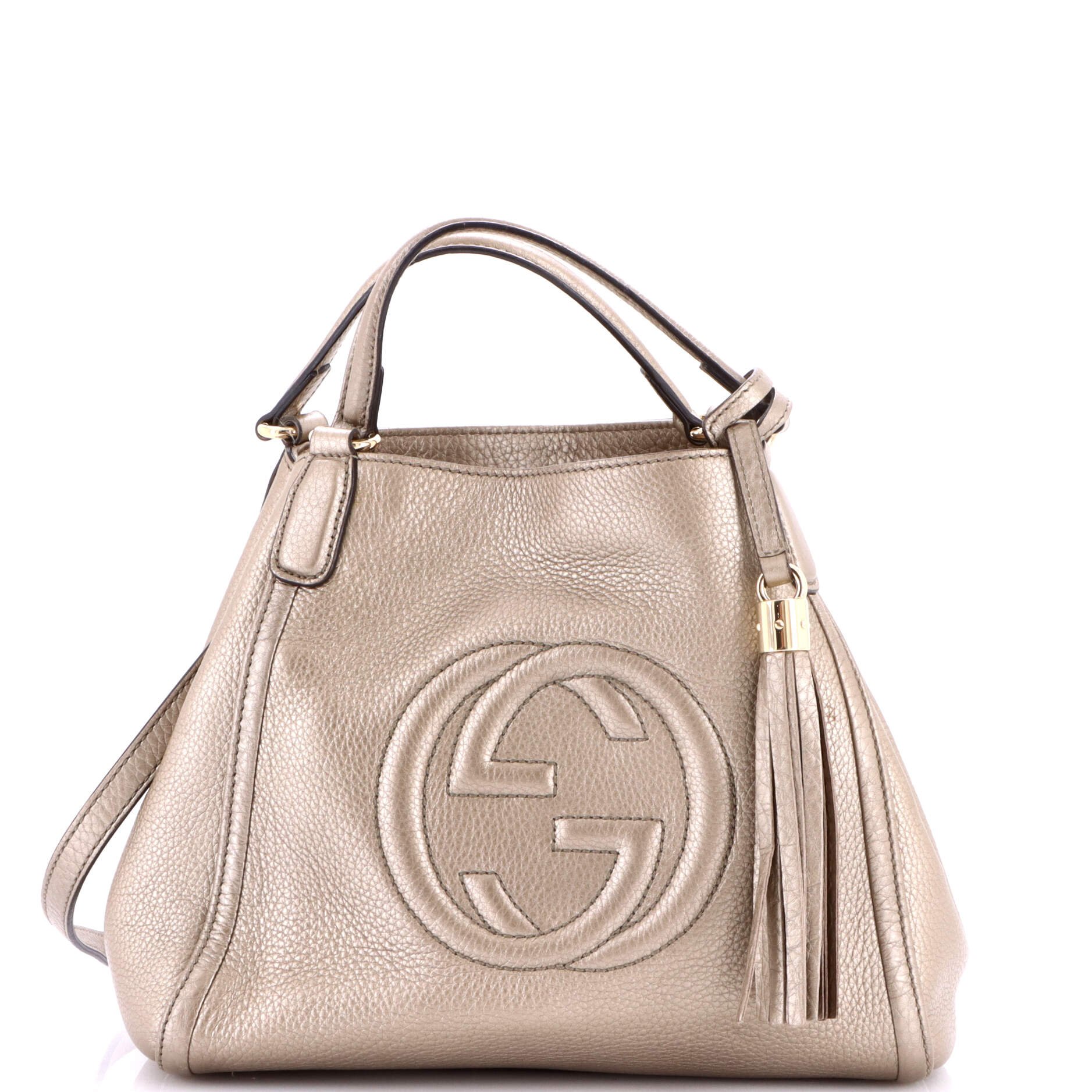 Soho Convertible Shoulder Bag Leather Small