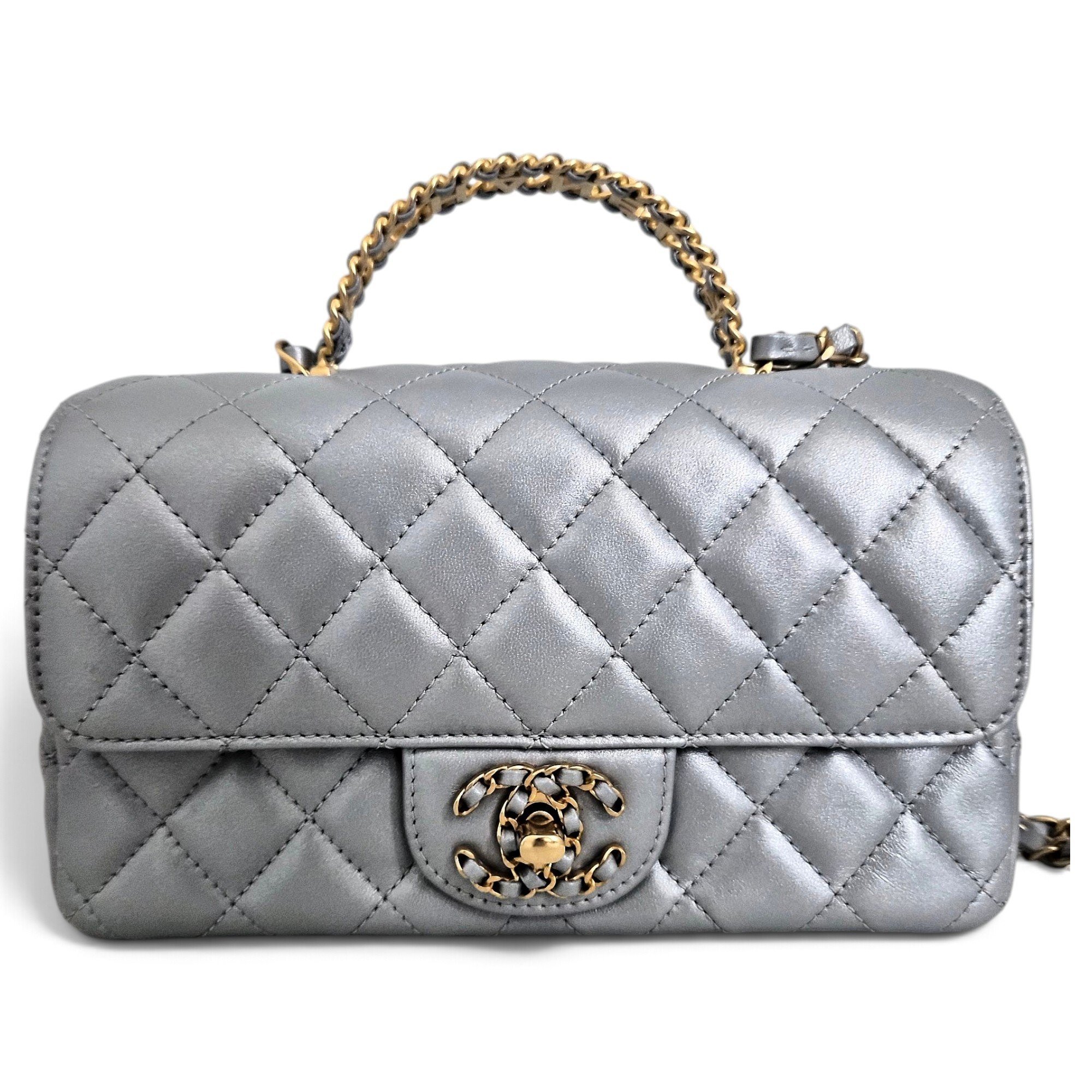 Leather handbag