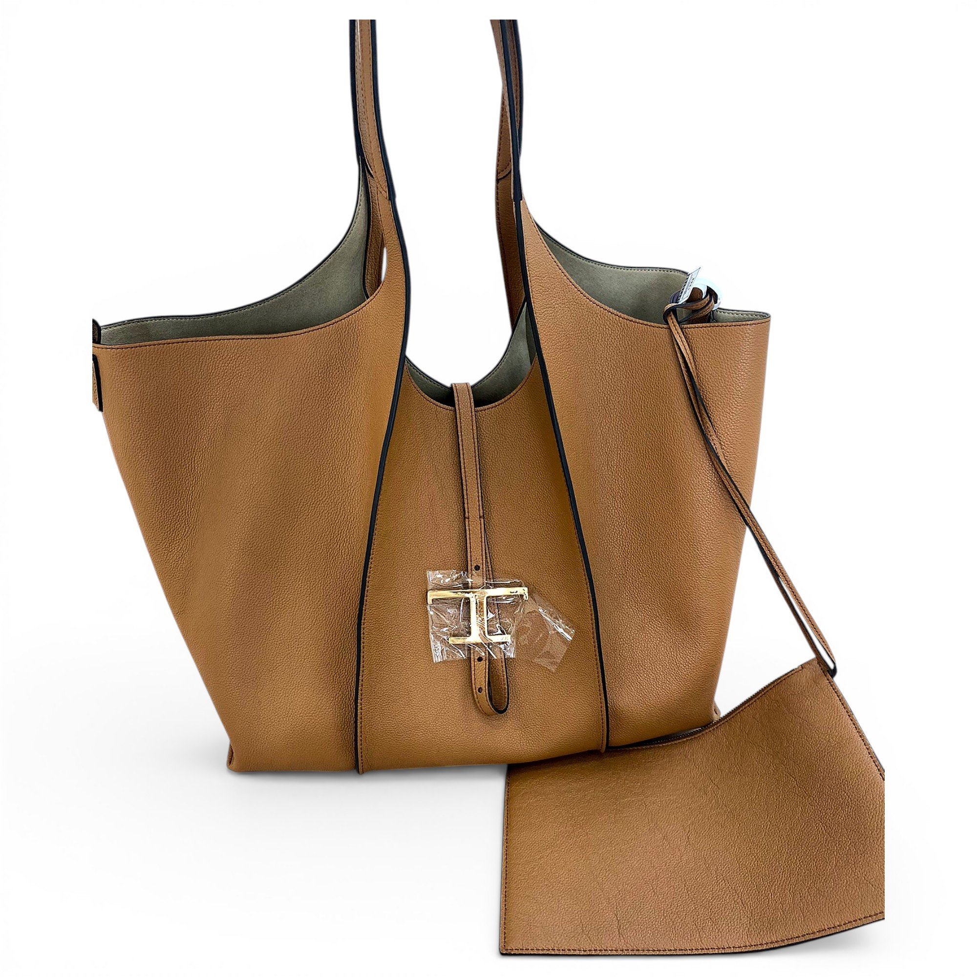 Leather handbag