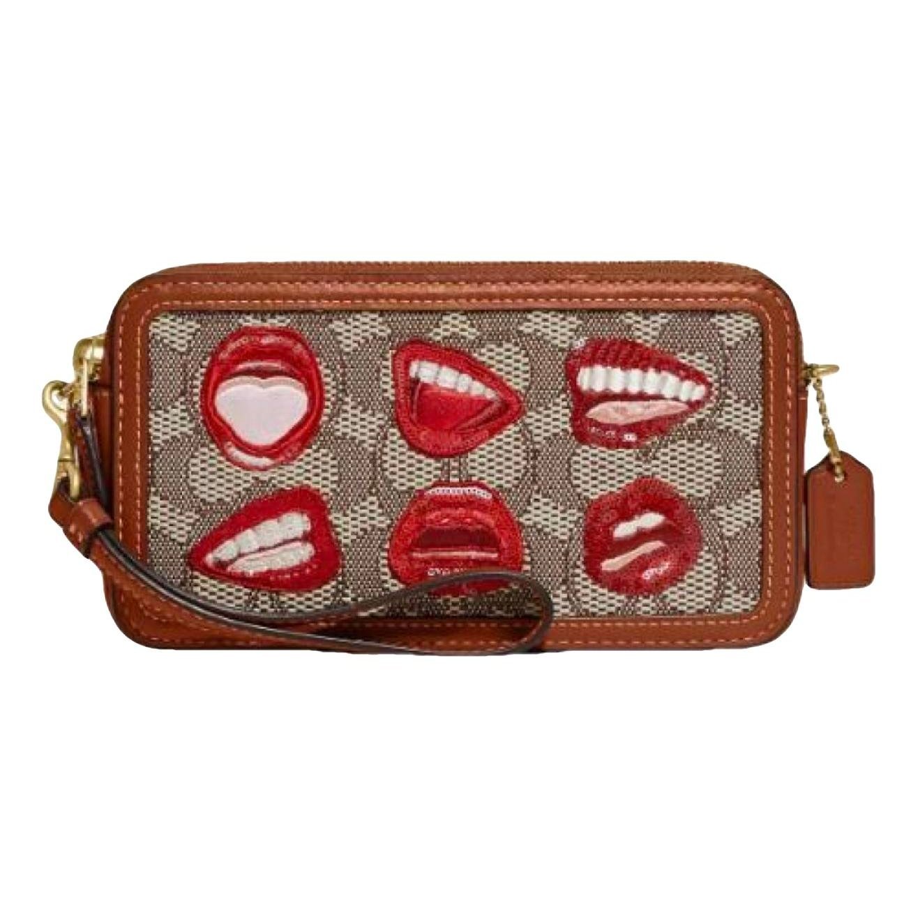 Leather crossbody bag