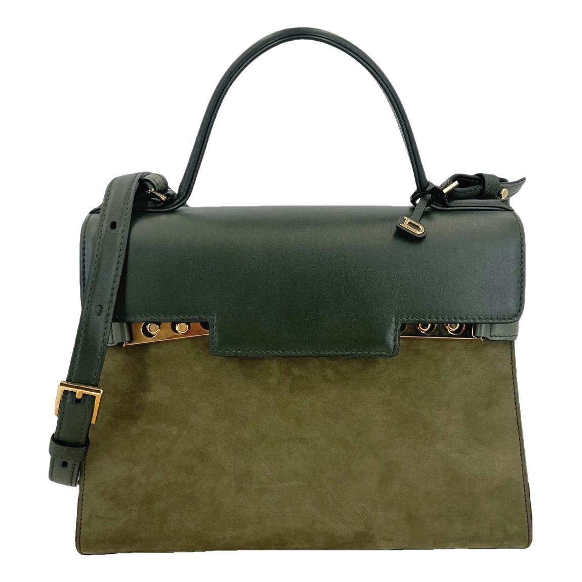 Tempête leather handbag
