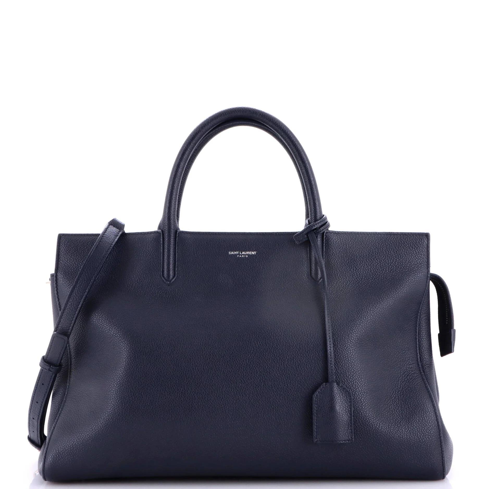 Leather tote