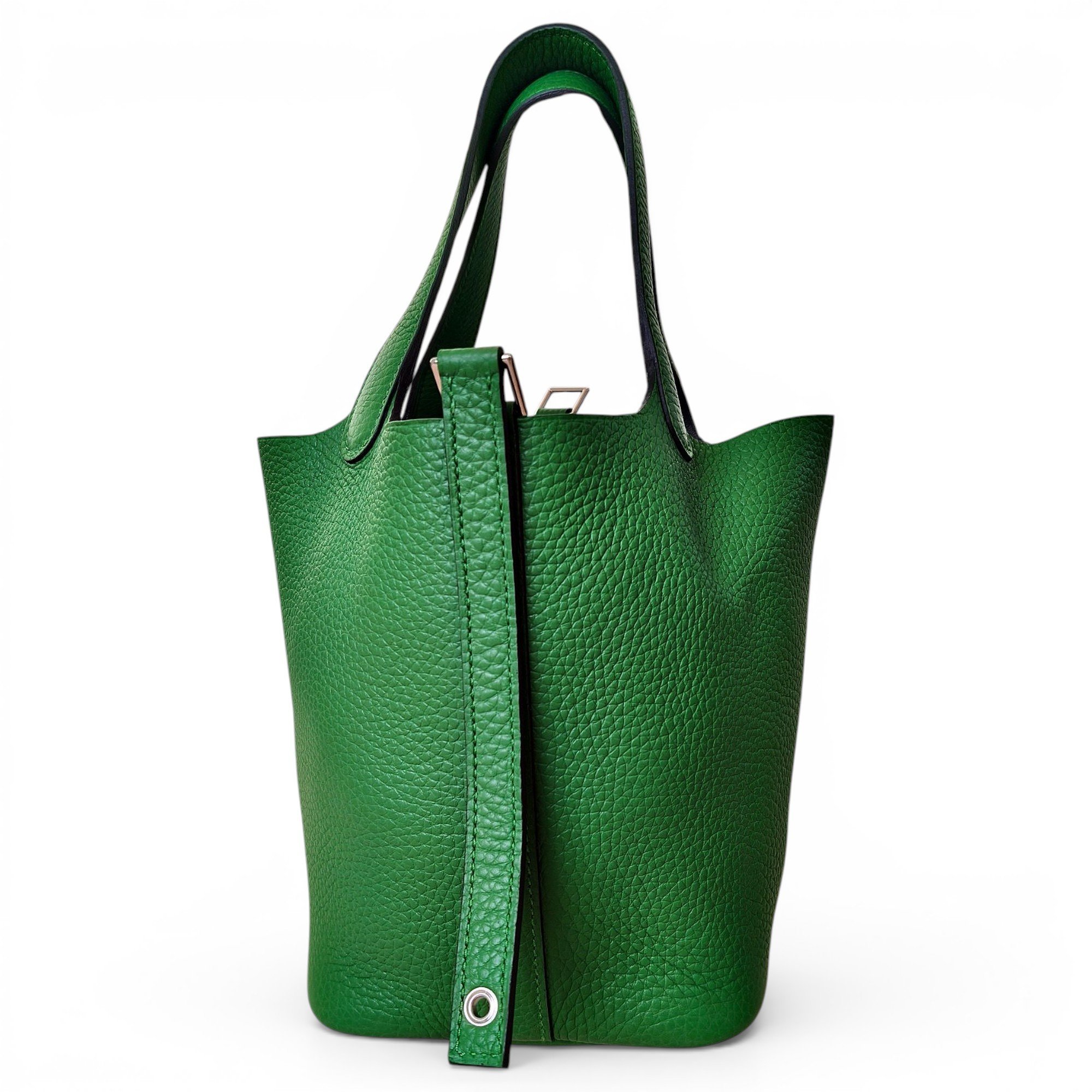 Picotin leather handbag