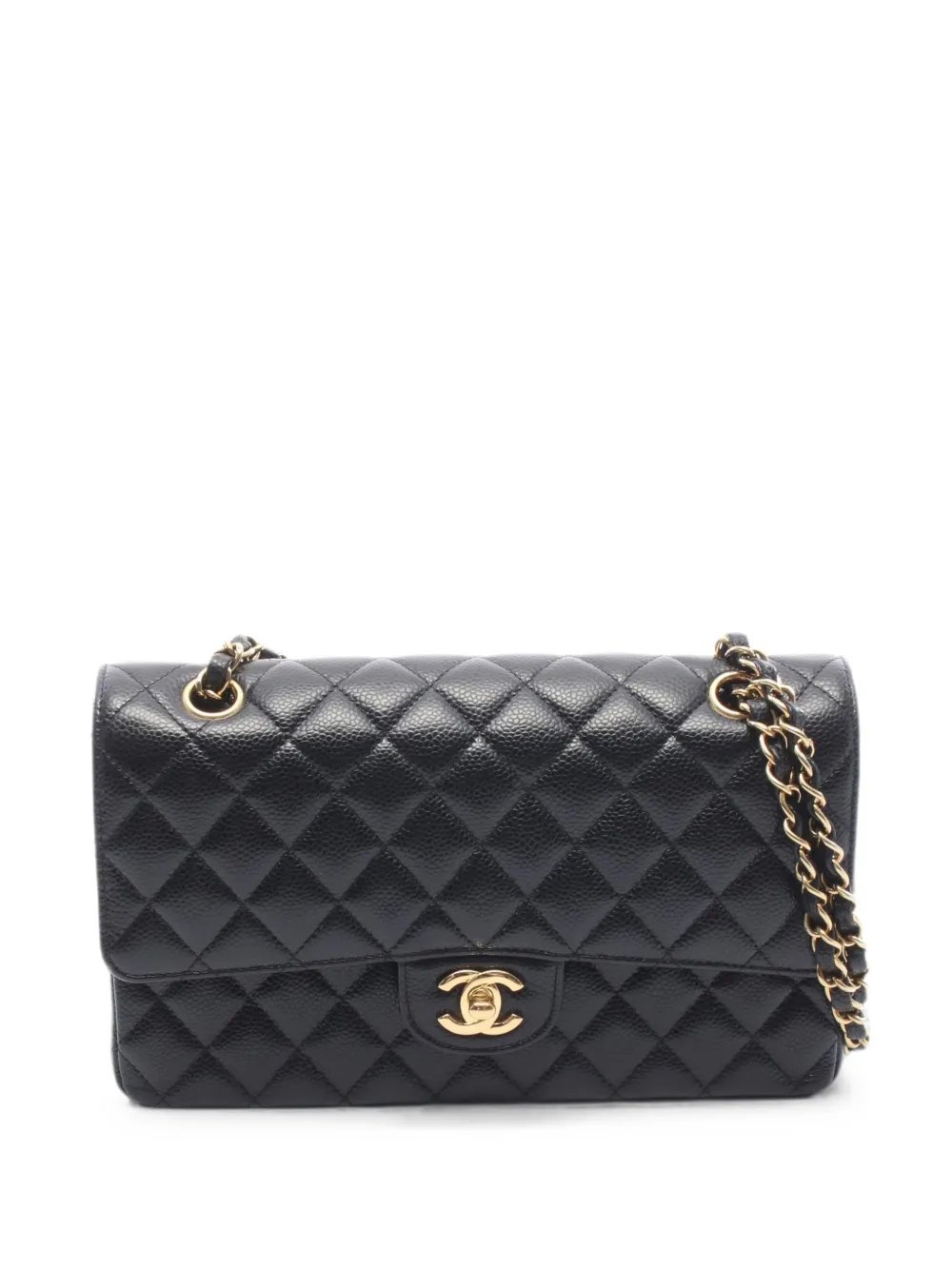 Matelassé Double Flap shoulder bag