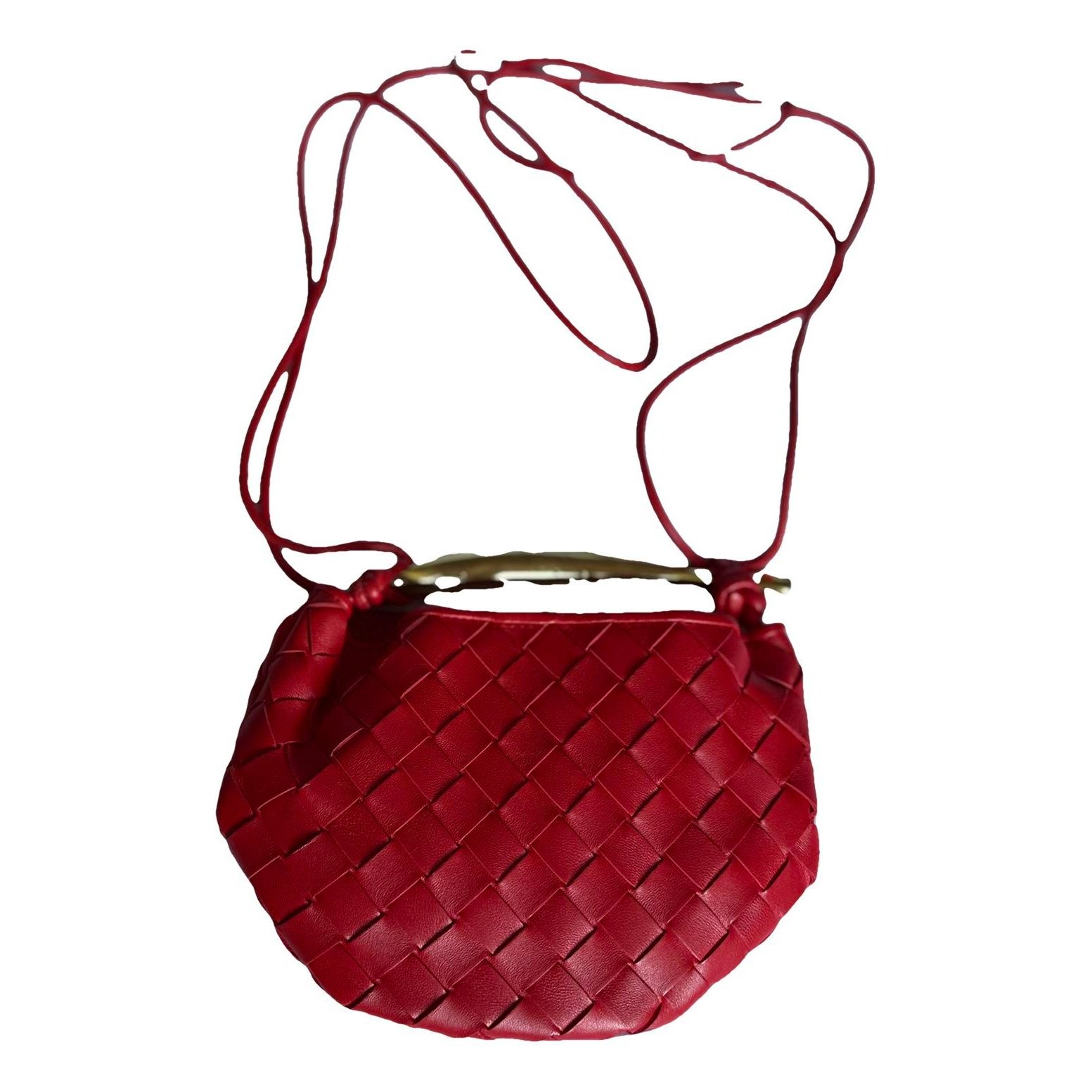 Sardine leather crossbody bag