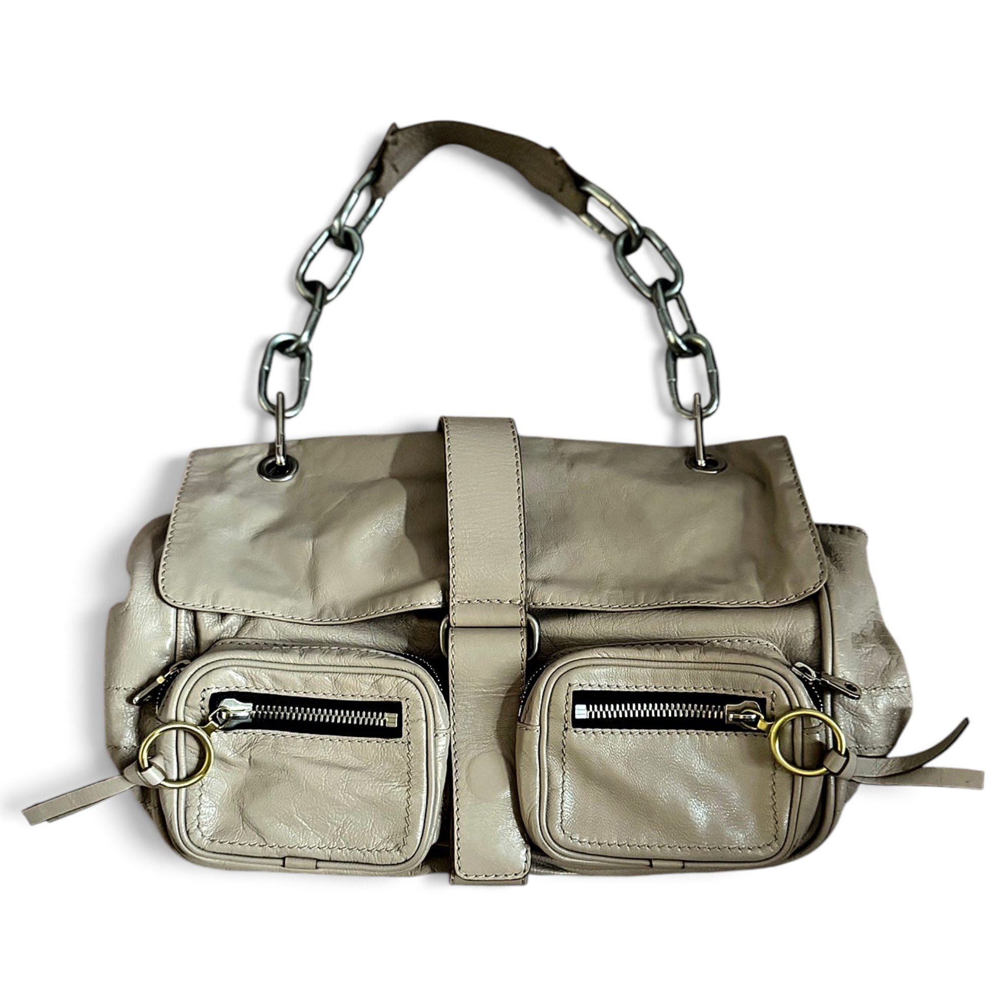 Paddington, Pocket leather handbag