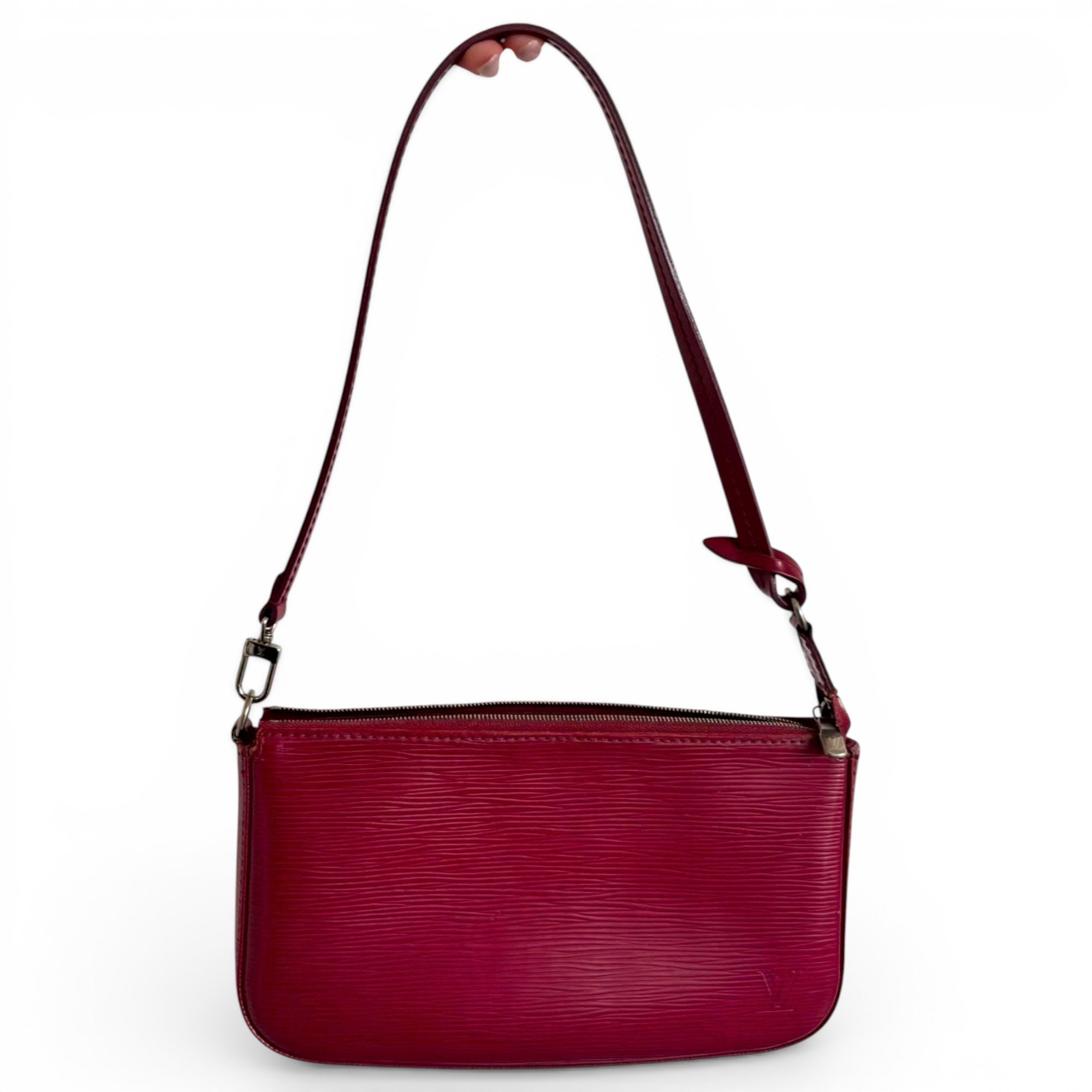 Pochette Accessoire leather handbag