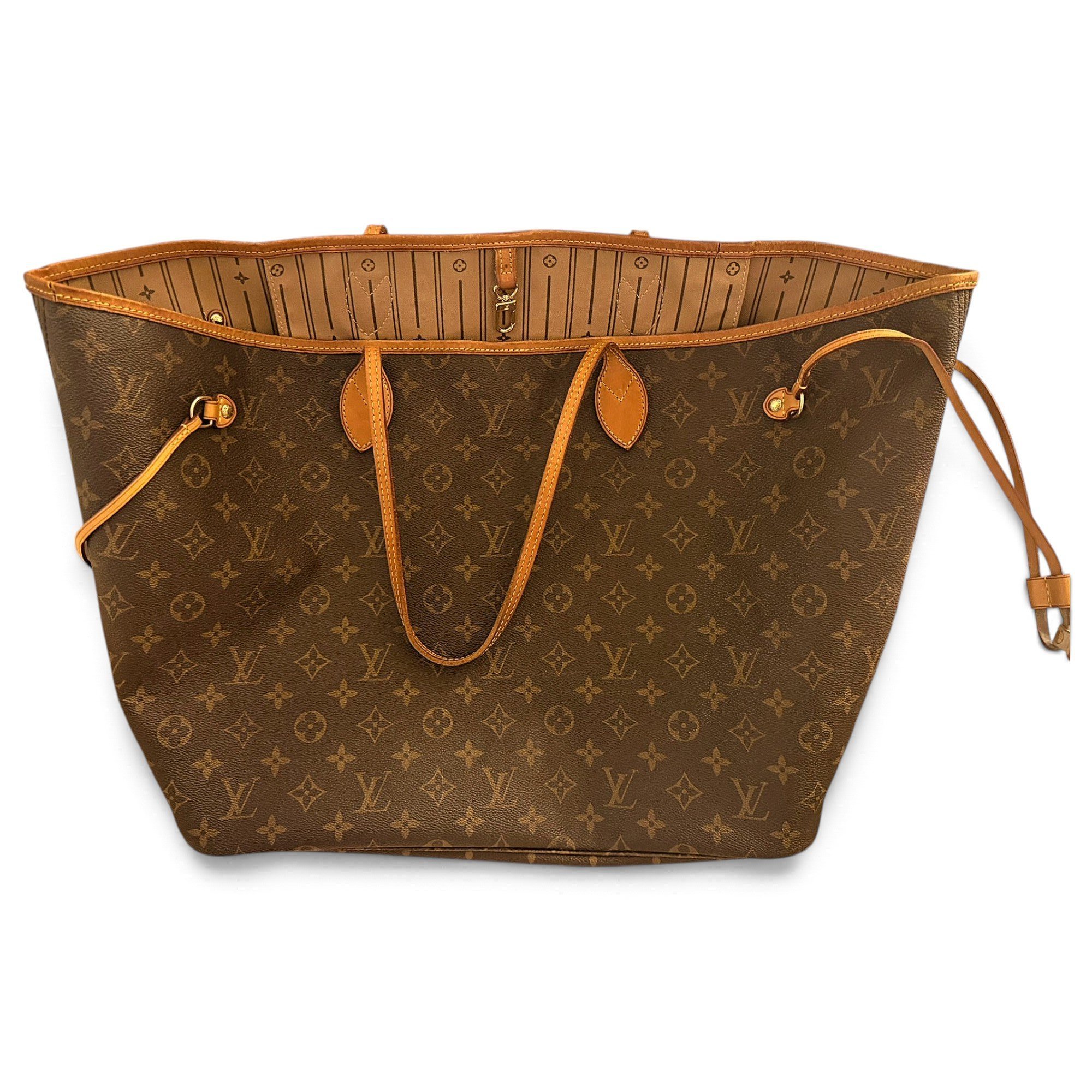 Neverfull leather tote