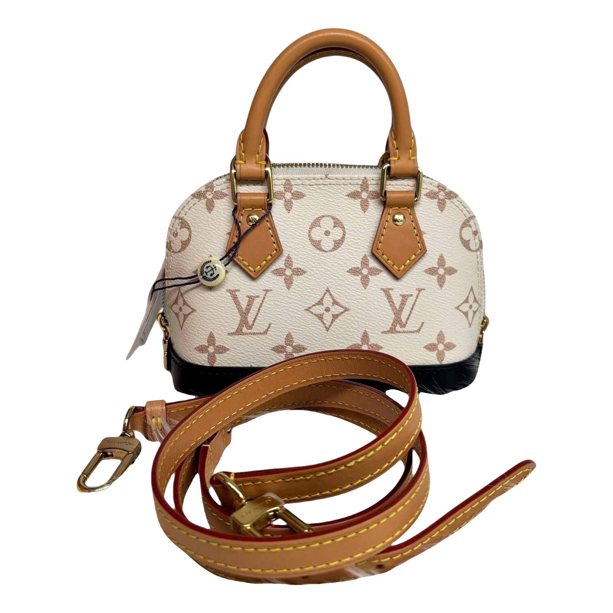 Alma leather handbag