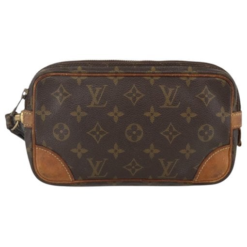 Marly Dragonne leather clutch bag