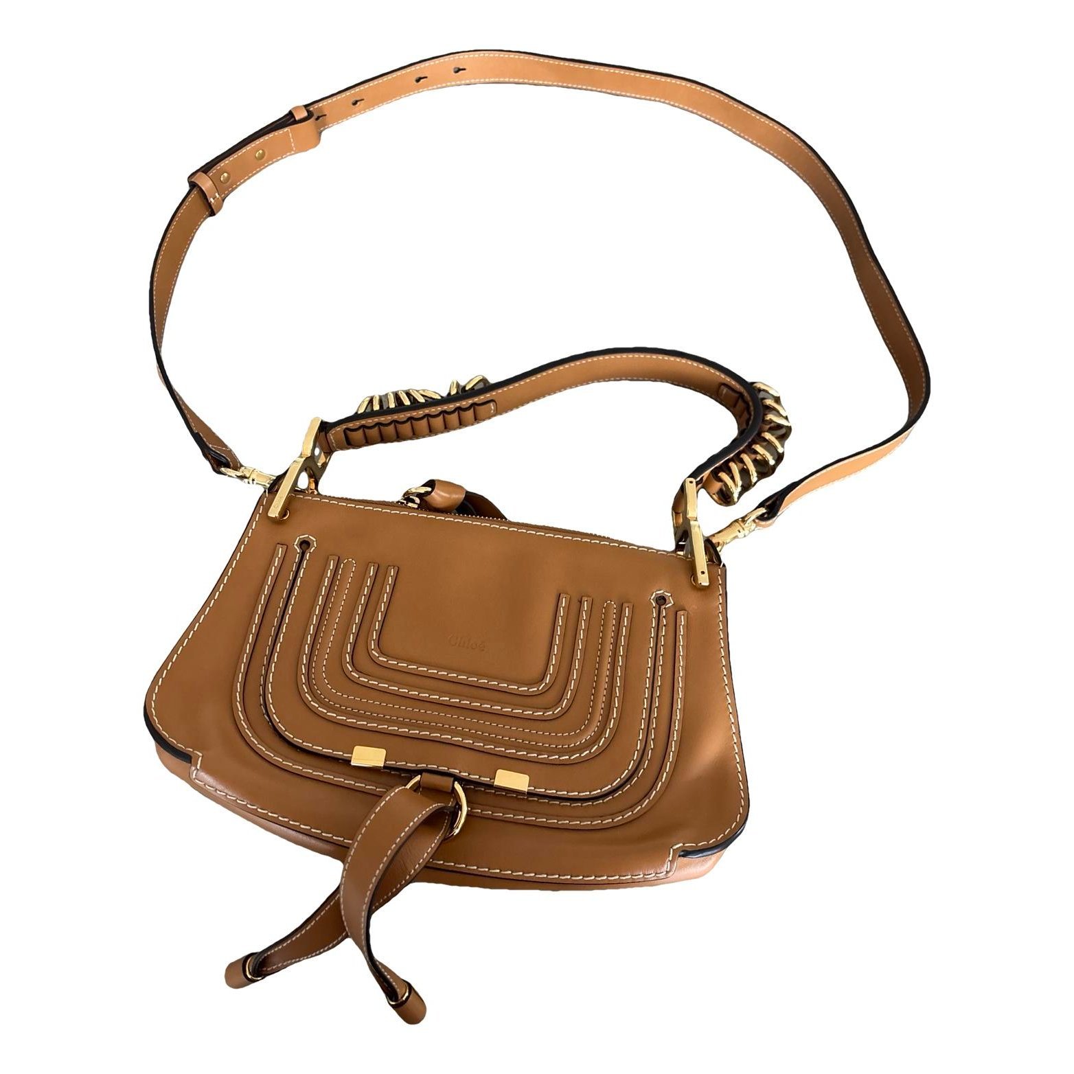 Marcie leather handbag