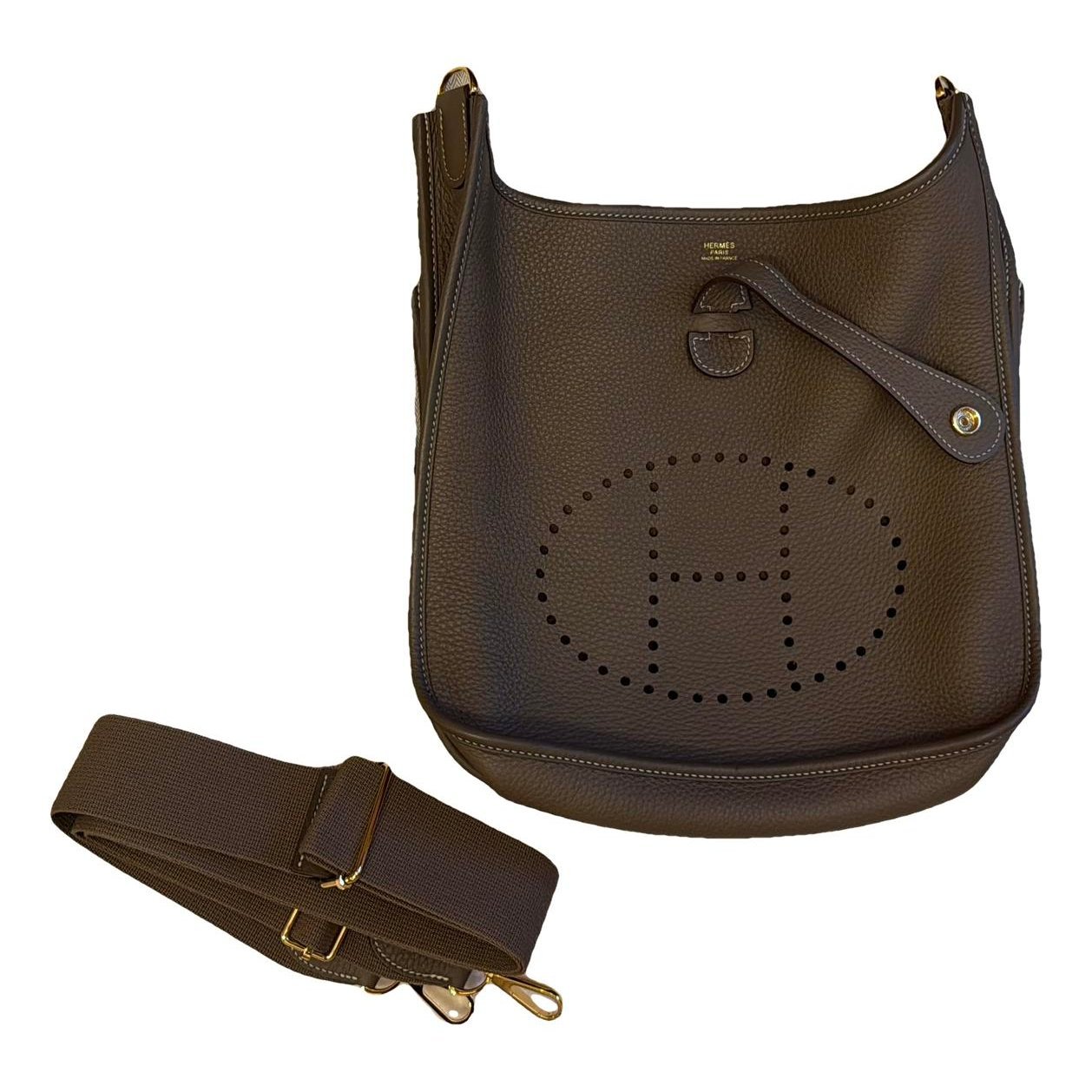 Evelyne leather crossbody bag