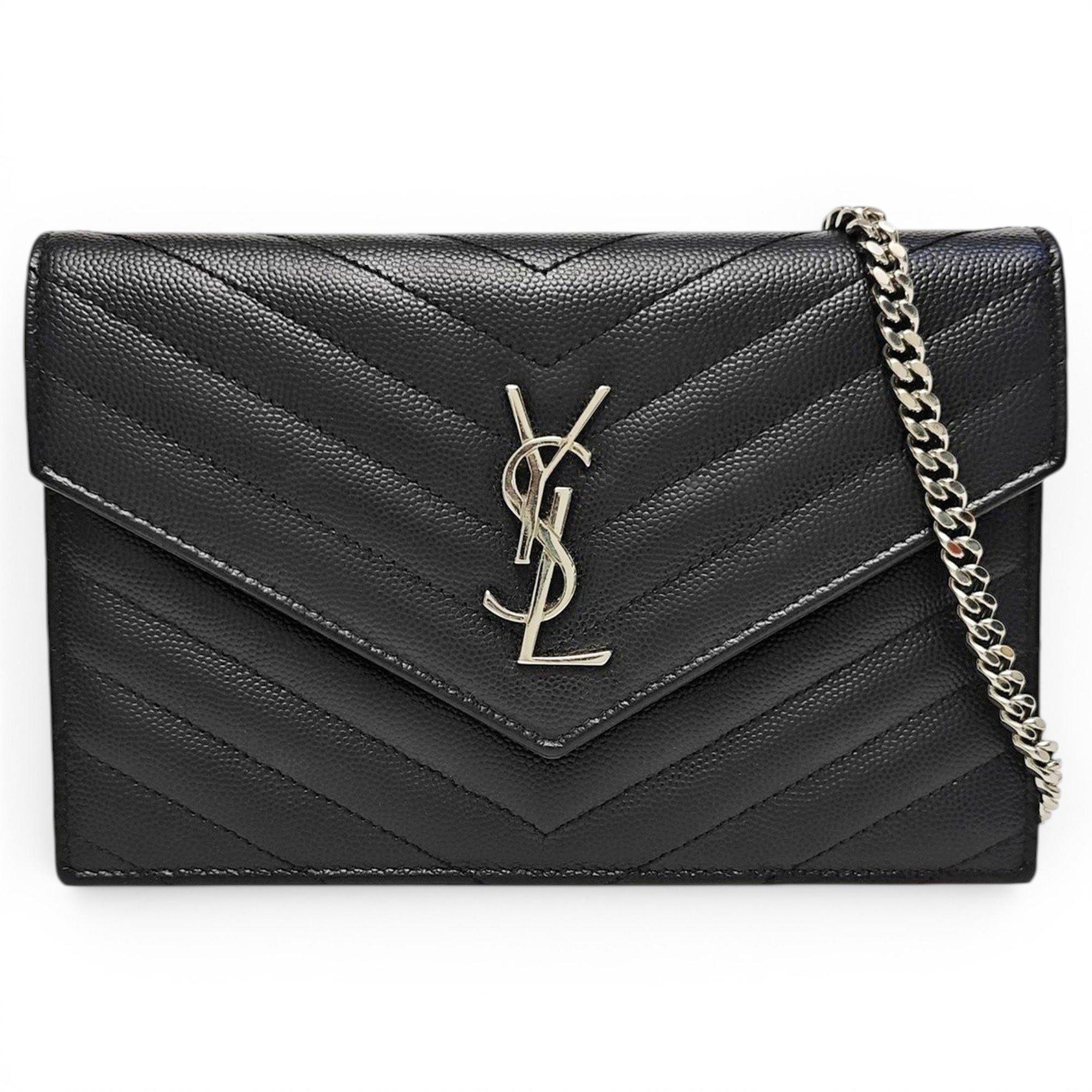 Baby monogramme leather handbag