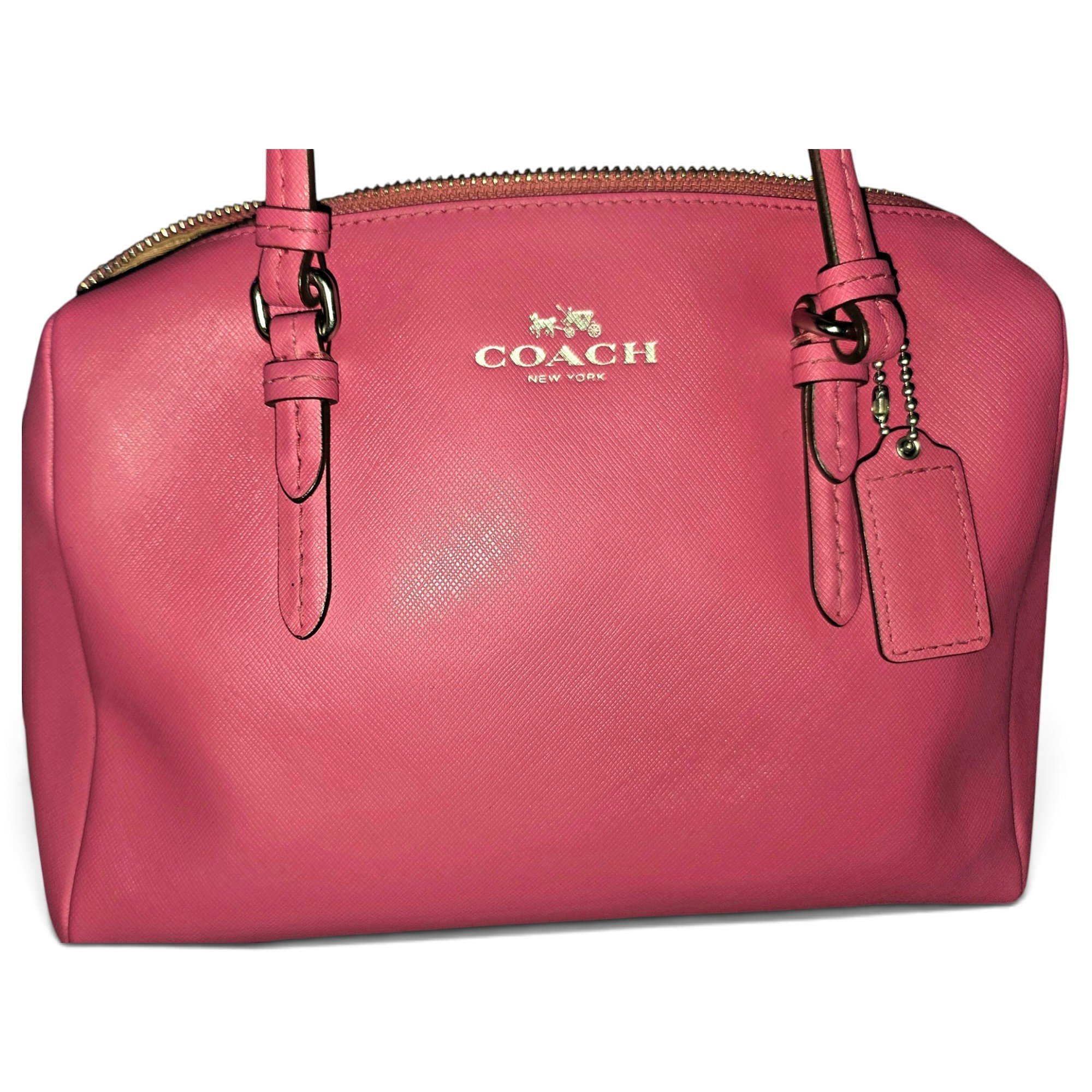 Leather satchel