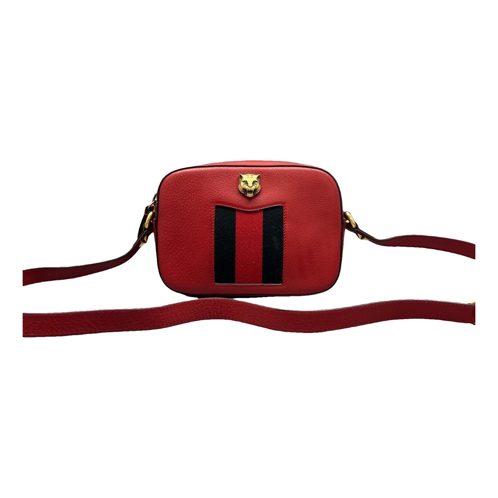 Ophidia Chain leather handbag