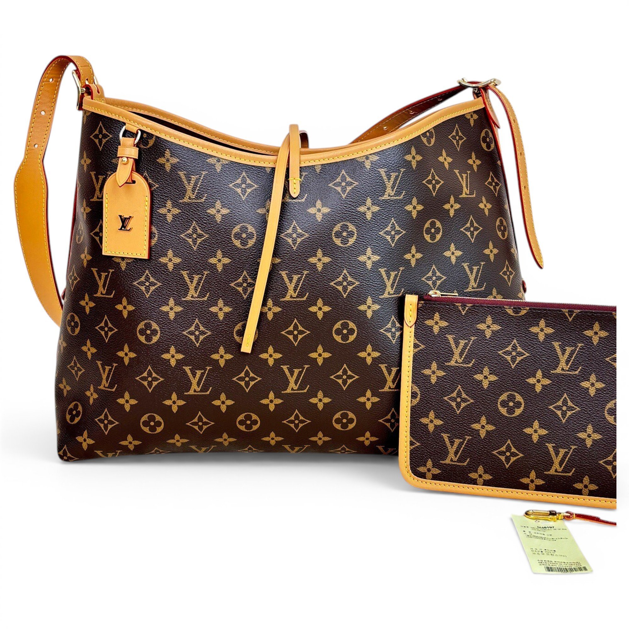 Carry All leather handbag