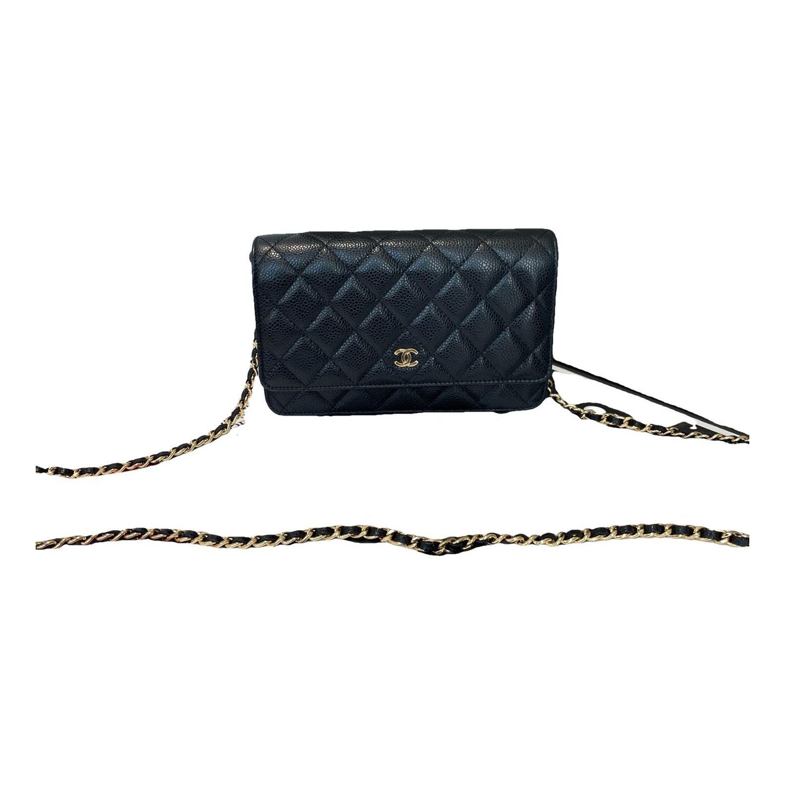 Wallet On Chain Timeless/Classique leather handbag