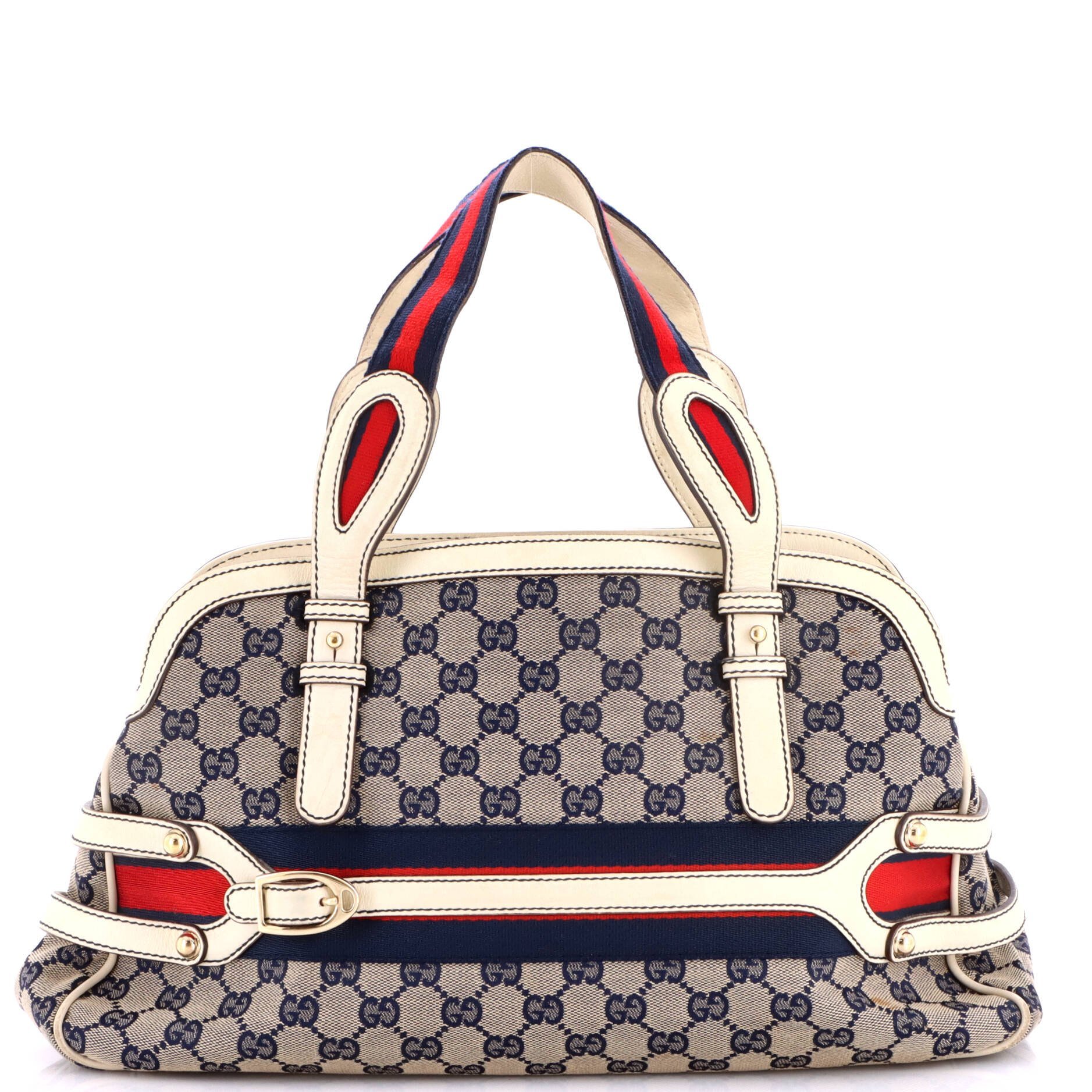 Leather bowling bag