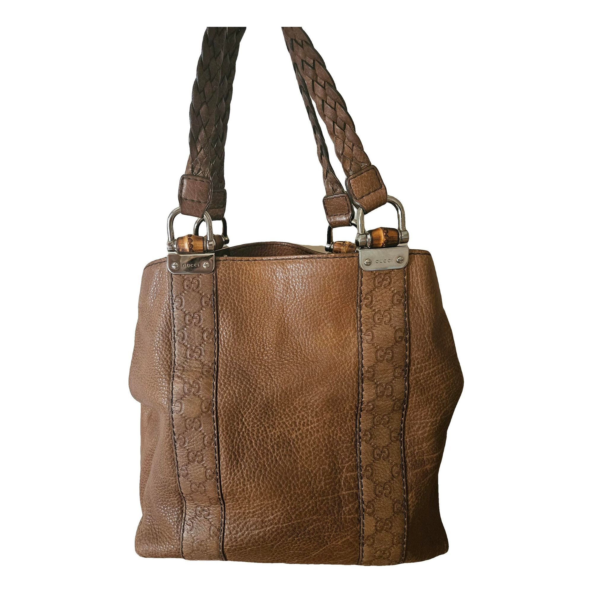 Leather handbag